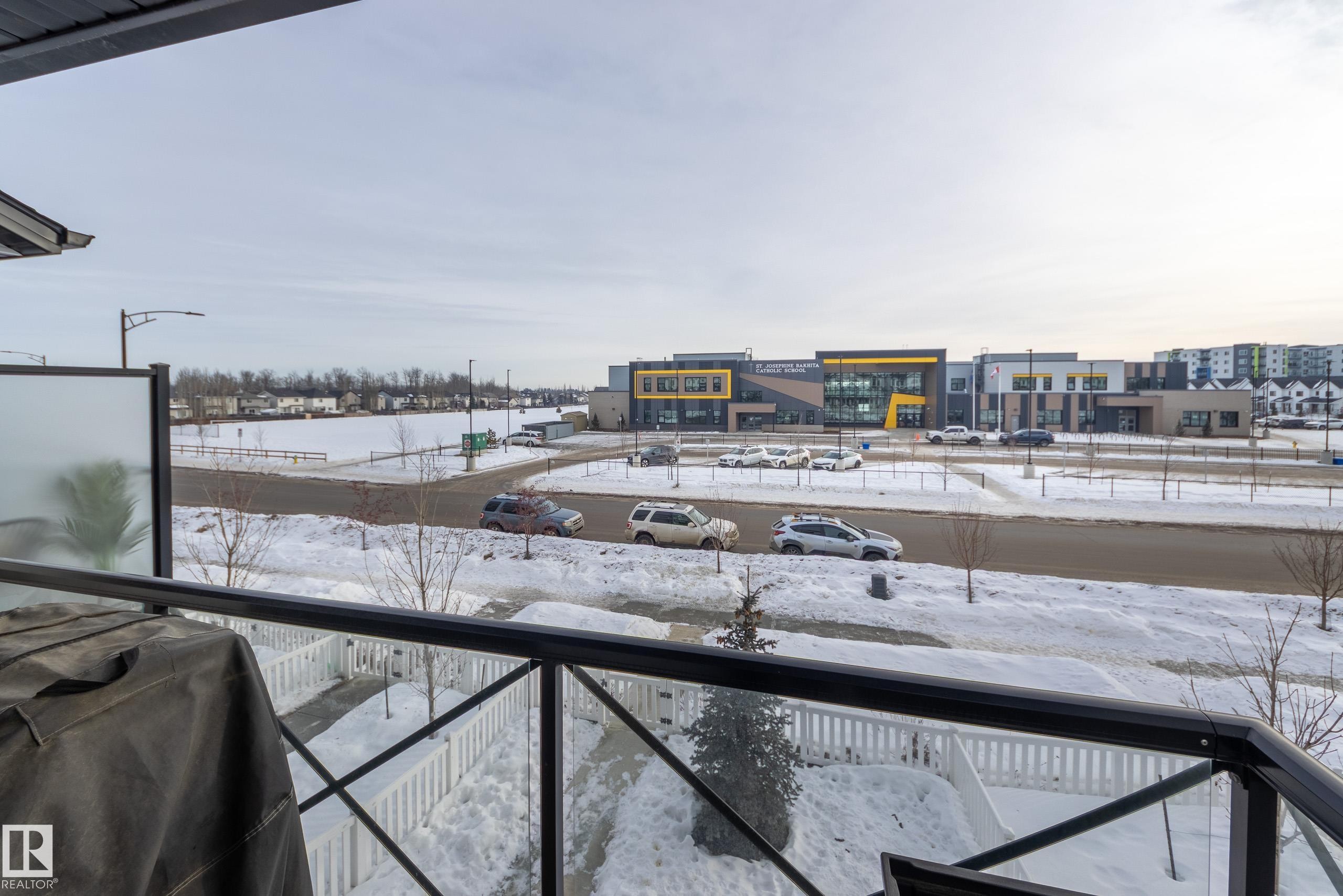 158 Secord Drive, Edmonton, AB - Outdoor With Balcony With View