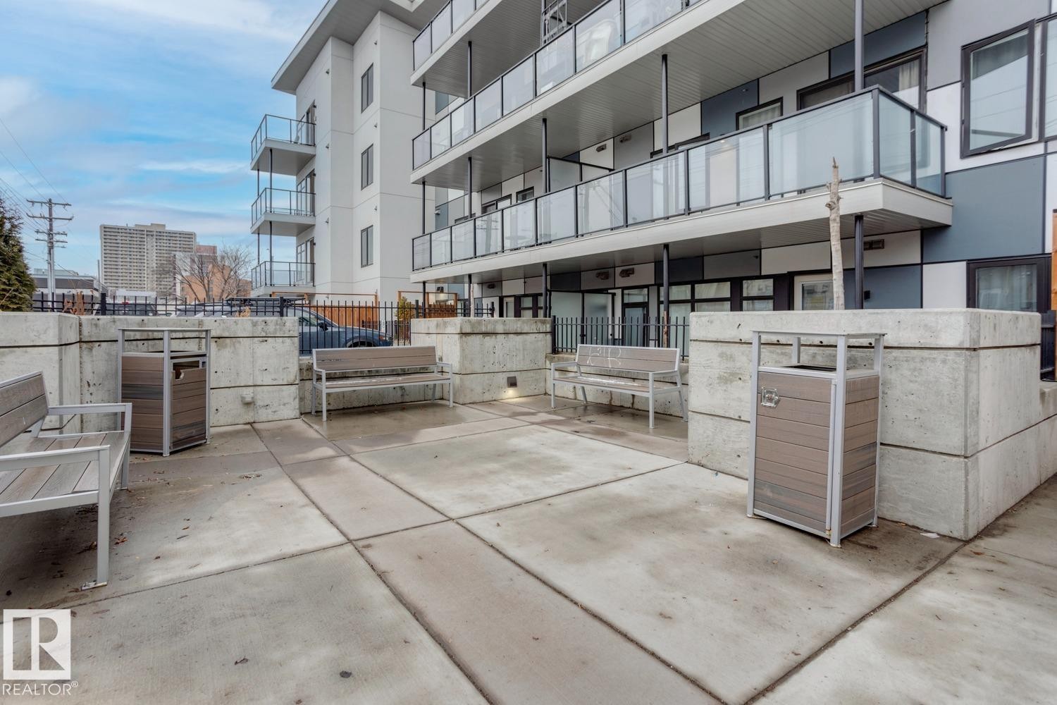 View of patio - 206 10837 83 Avenue, Edmonton, AB - Outdoor
