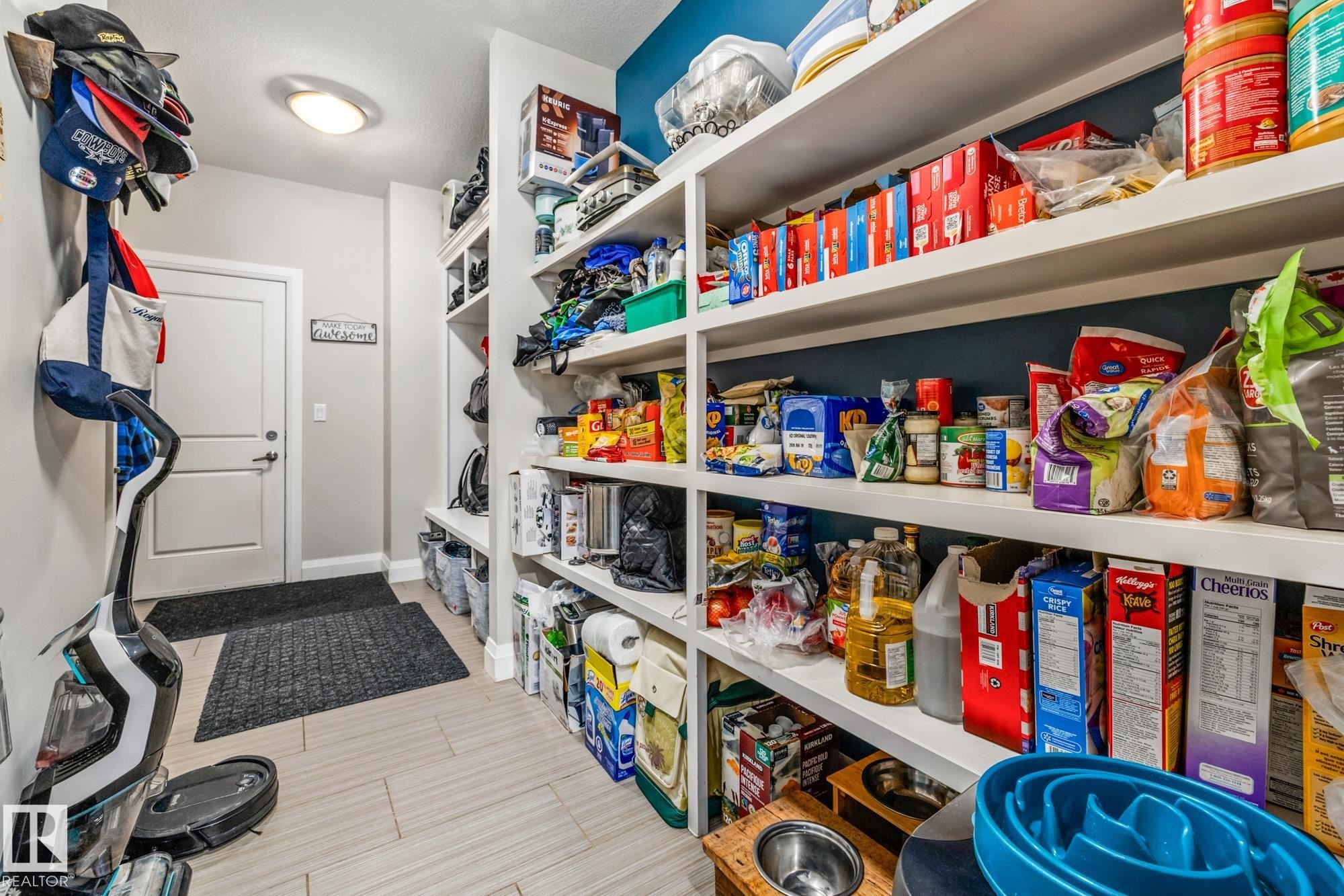 View of storage area - 14 Spring Bay, Spruce Grove, AB - Indoor With Storage
