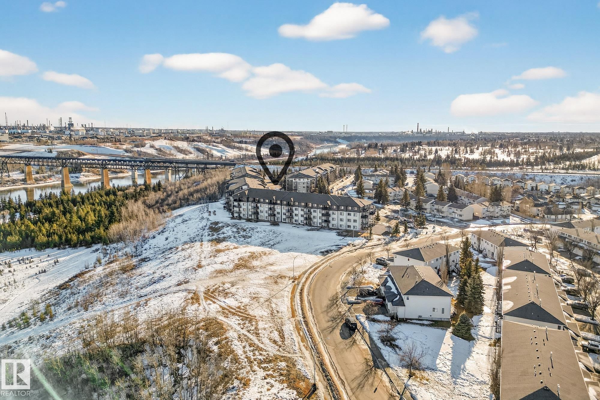Bird's eye view - 357 1196 Hyndman Road, Edmonton, AB - Outdoor With View