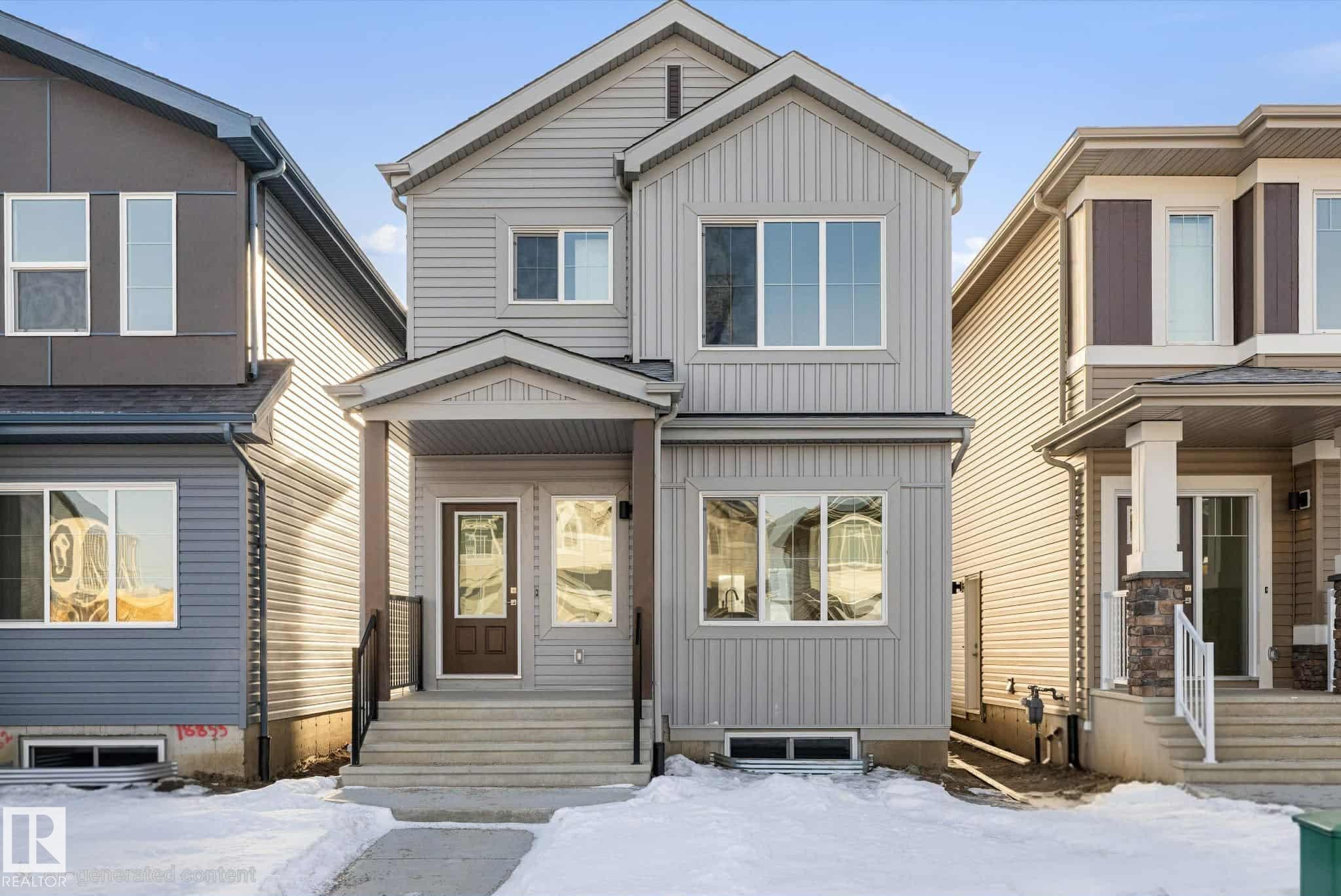 18859 29 Avenue, Edmonton, AB - Outdoor With Facade
