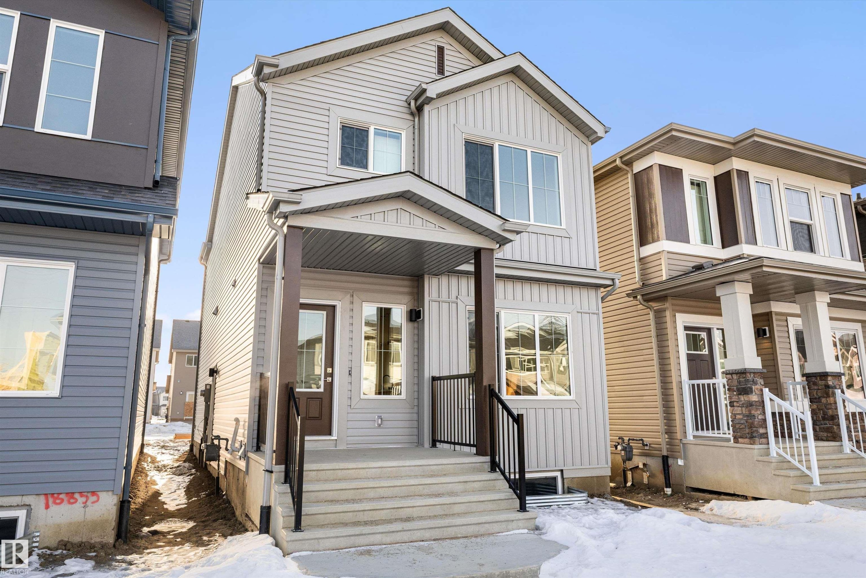 18859 29 Avenue, Edmonton, AB - Outdoor With Facade