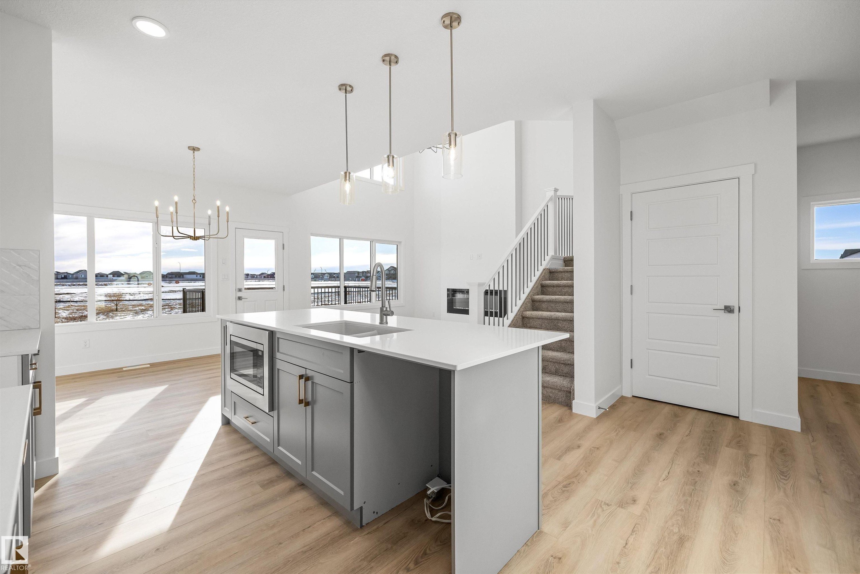 2804 191 Street, Edmonton, AB - Indoor Photo Showing Kitchen With Upgraded Kitchen