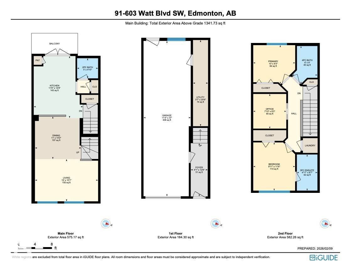 View of floor plan / room layout - 91 603 Watt Boulevard, Edmonton, AB - Other