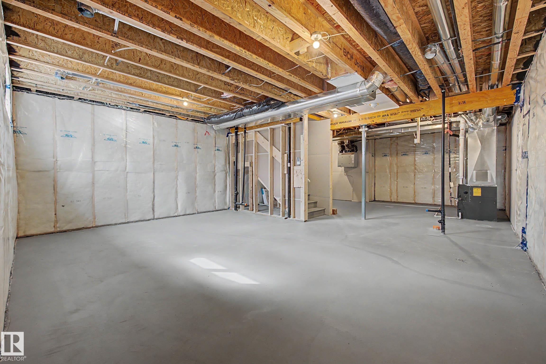 5433 Hawthorn Run, Edmonton, AB - Indoor Photo Showing Basement