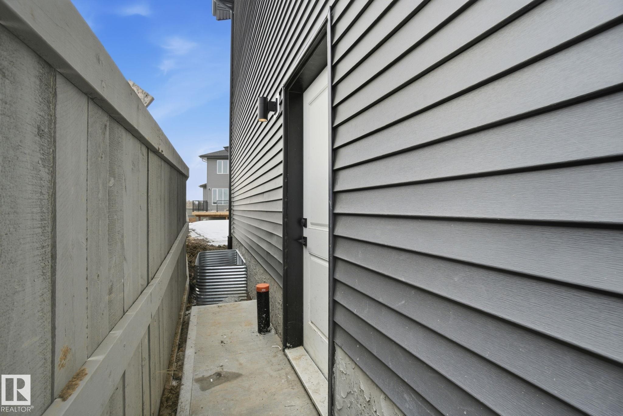 View of property exterior - 17108 2 Street, Edmonton, AB - Outdoor With Exterior