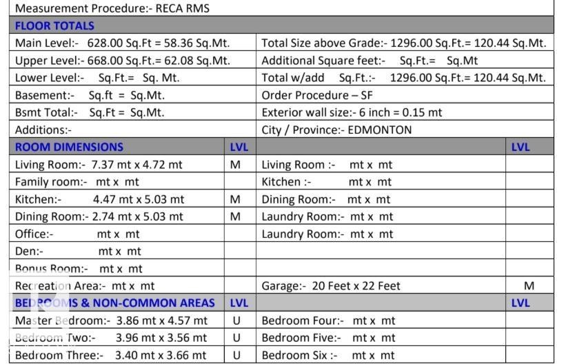 View of a document - 1908 25 Street, Edmonton, AB - Other