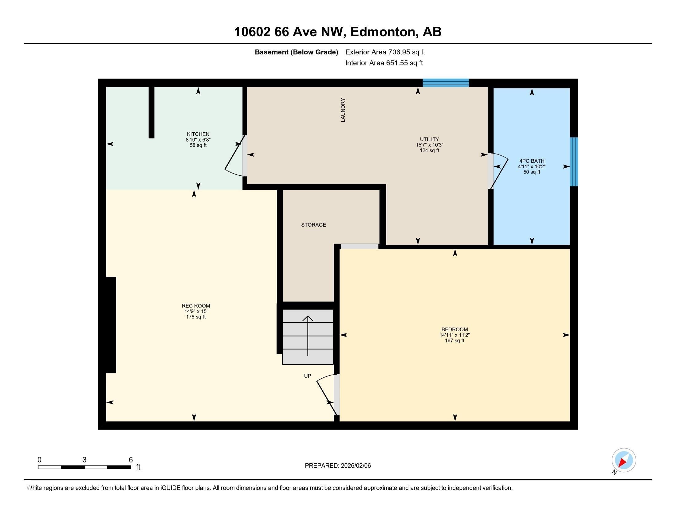 View of room layout - 10602 66 Avenue, Edmonton, AB - Other