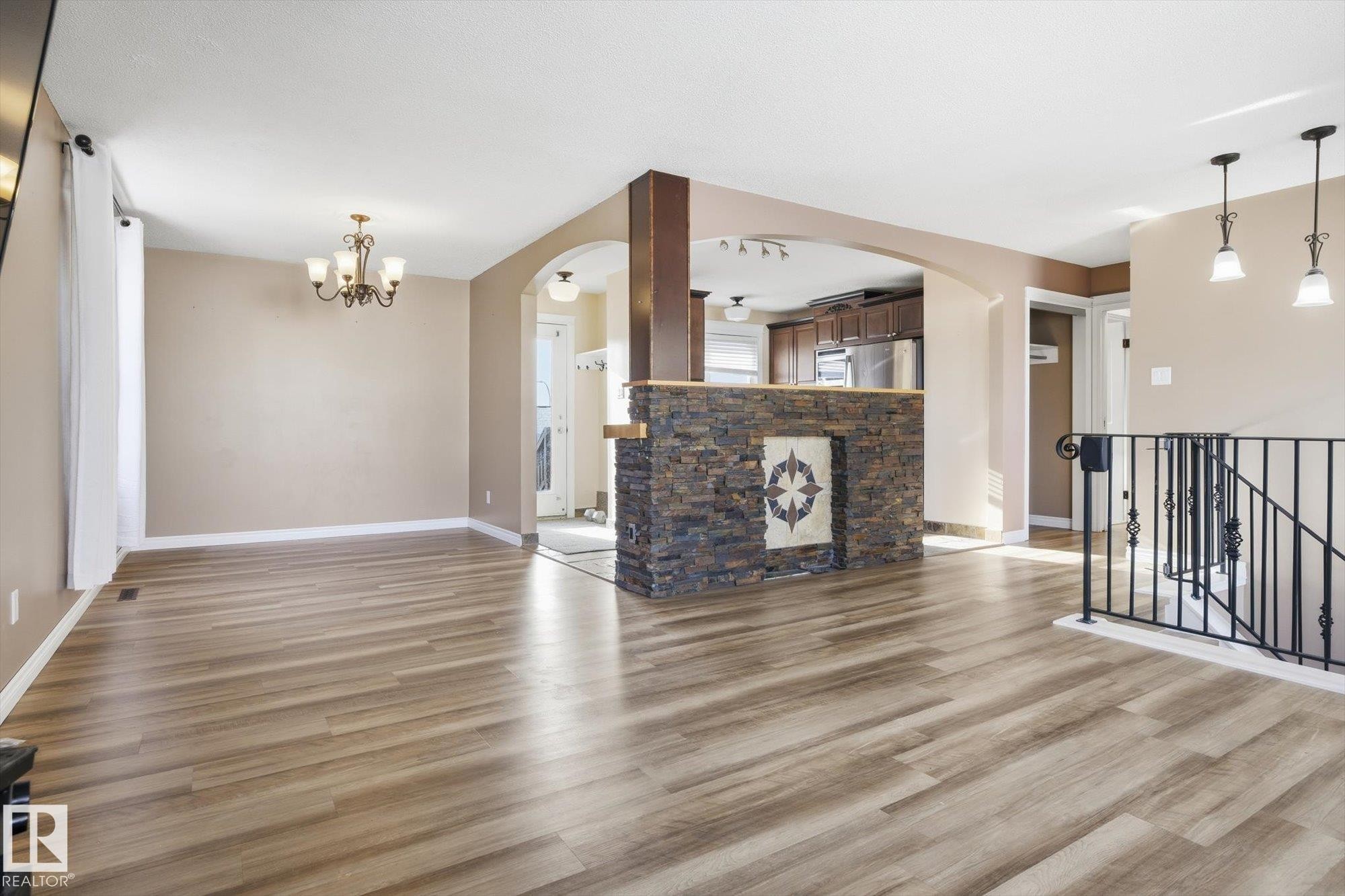 7807 145 Avenue, Edmonton, AB - Indoor With Fireplace
