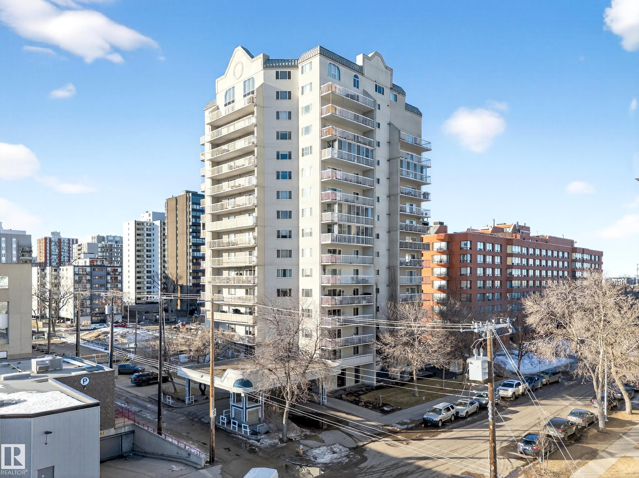 205 10130 114 Street, Edmonton, AB - Outdoor With Balcony With Facade