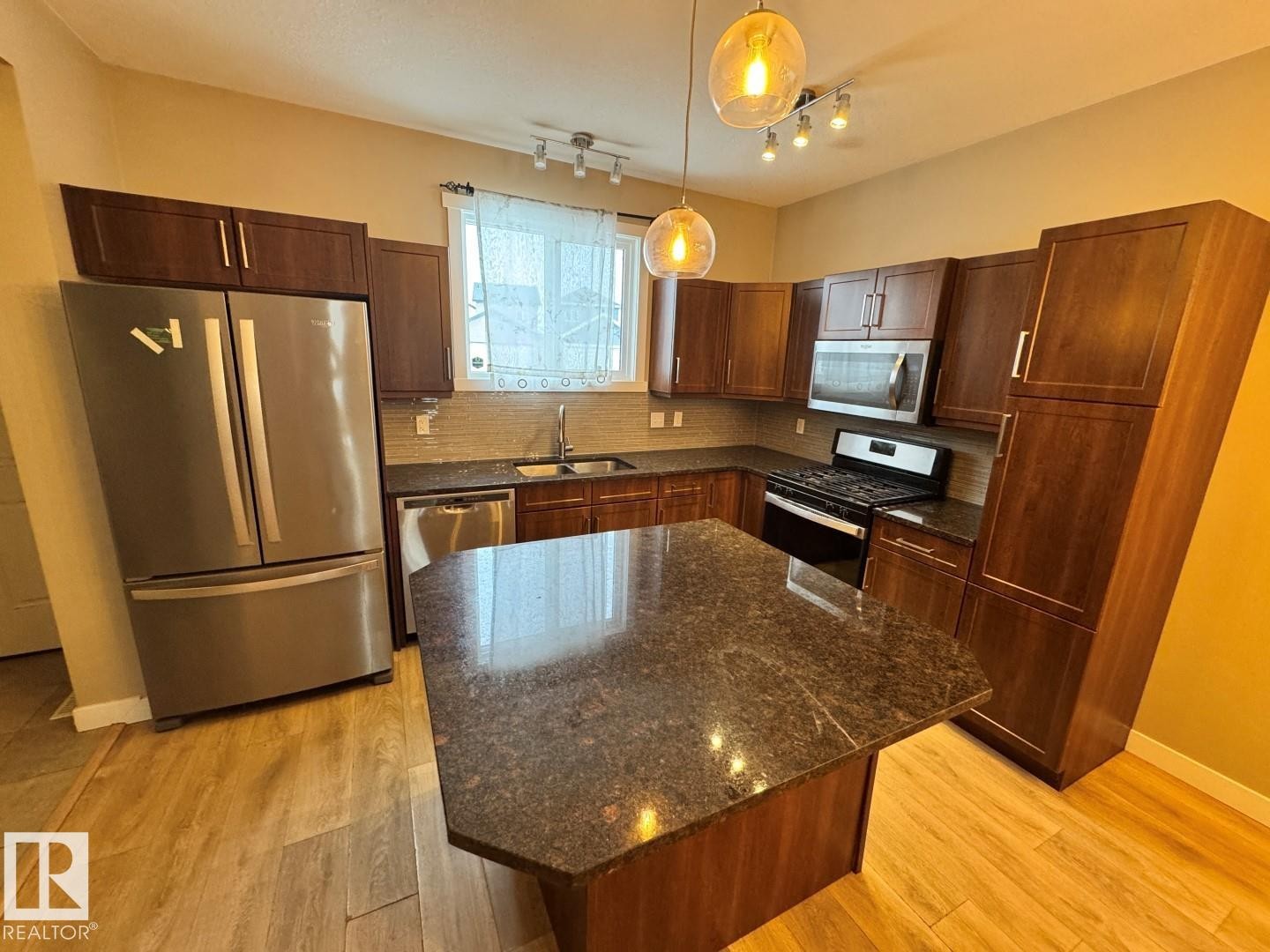 22724 97 Avenue, Edmonton, AB - Indoor Photo Showing Kitchen With Double Sink
