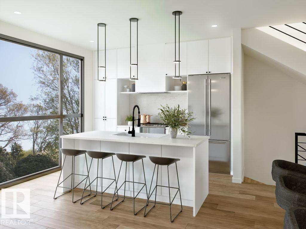 4 10327 Wadhurst Road, Edmonton, AB - Indoor Photo Showing Kitchen With Upgraded Kitchen