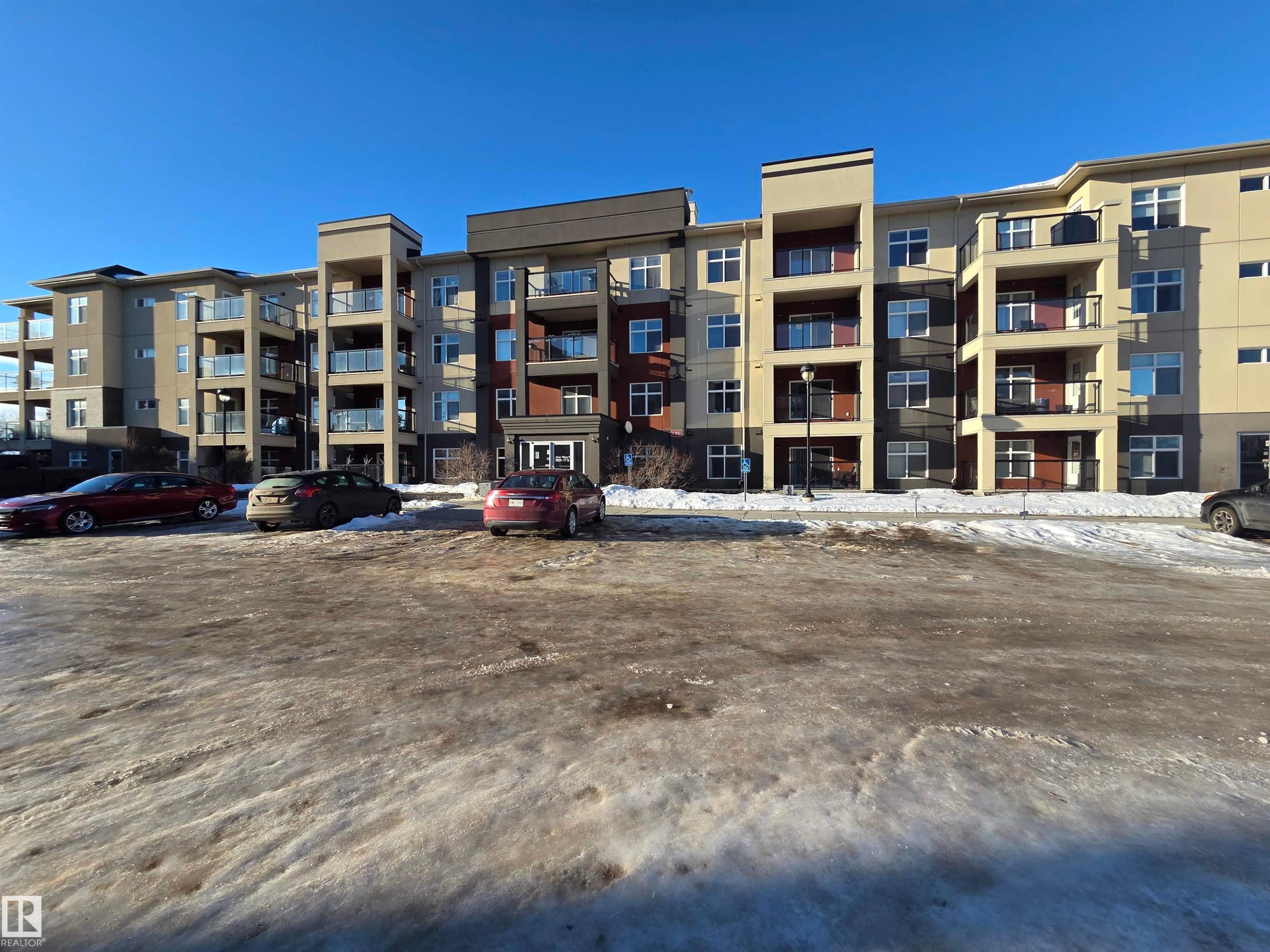 257 7805 71 Street, Edmonton, AB - Outdoor With Balcony With Facade