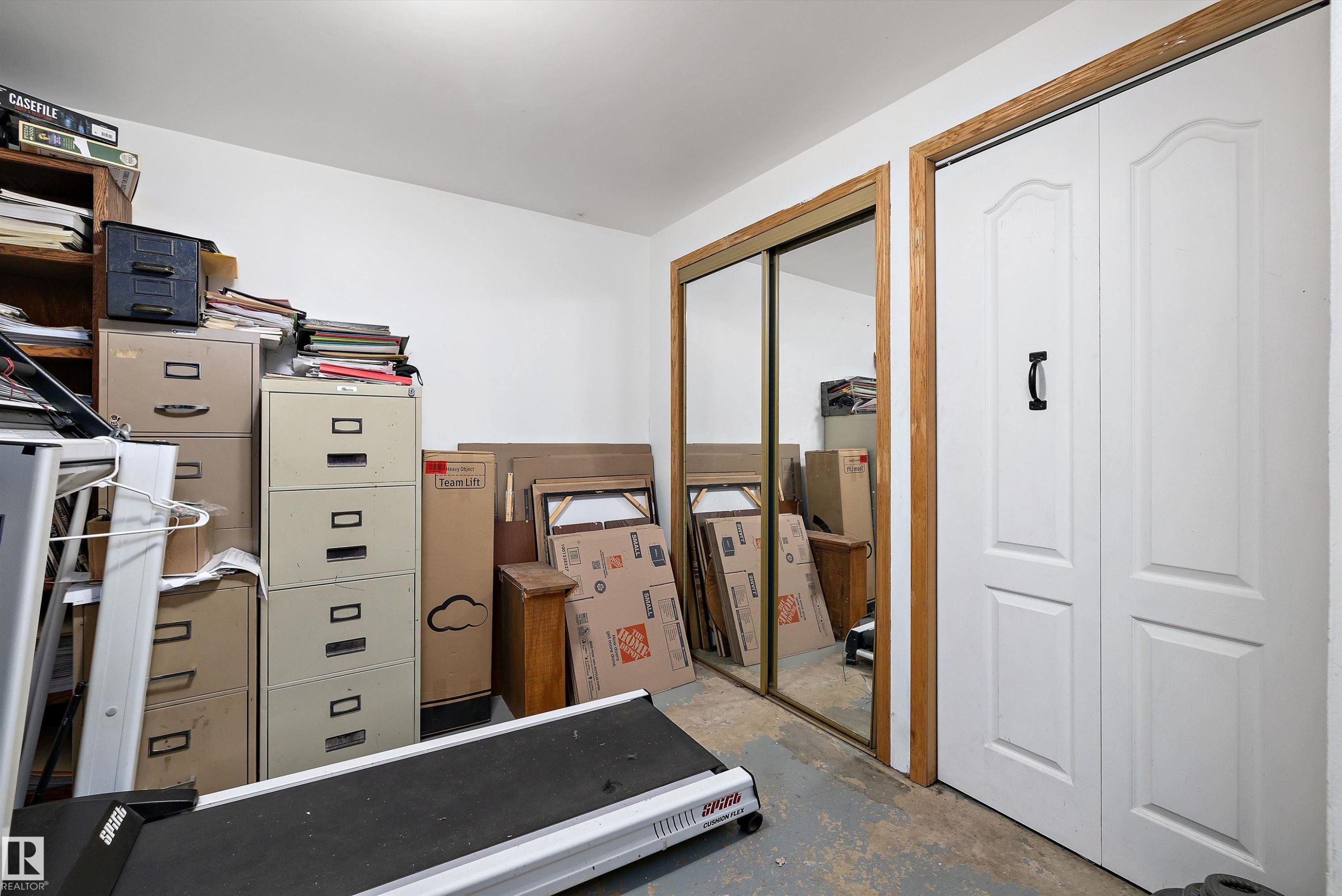View of storage room - 5703 143 Avenue, Edmonton, AB - Indoor Photo Showing Other Room
