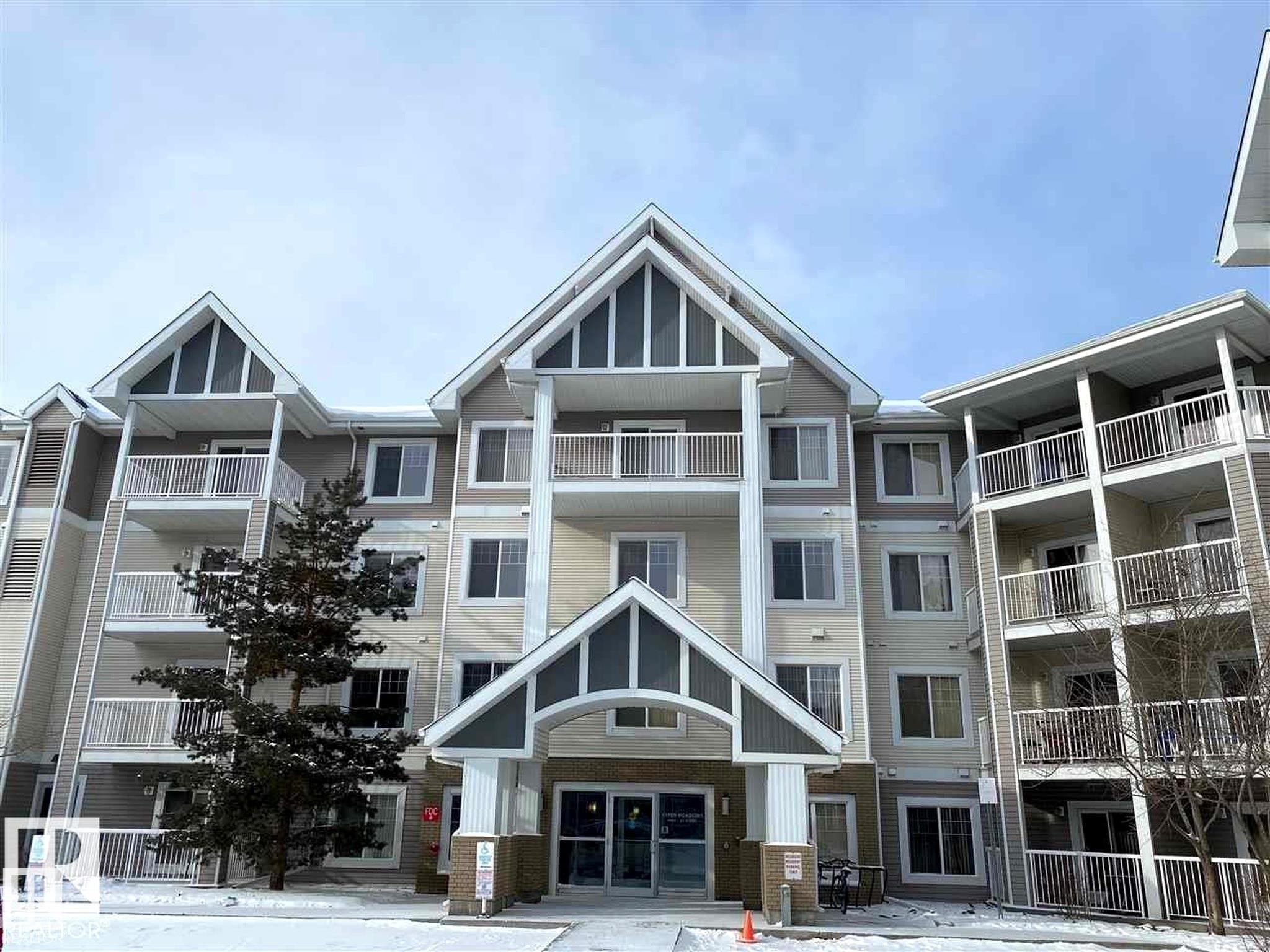 View of apartment building / complex - 404 4407 23 Street, Edmonton, AB - Outdoor With Facade