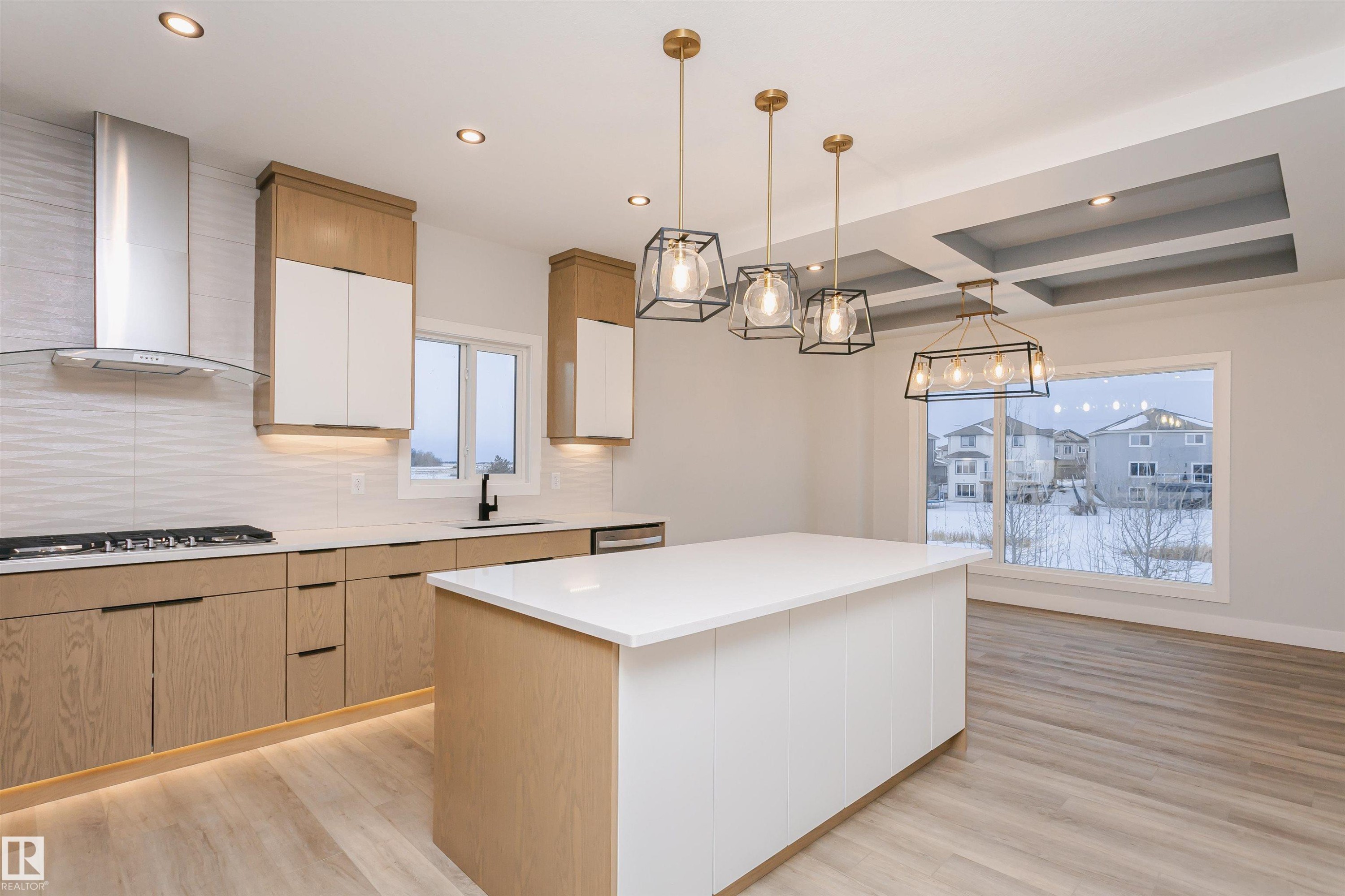 162 Edgewater Circle, Leduc, AB - Indoor Photo Showing Kitchen