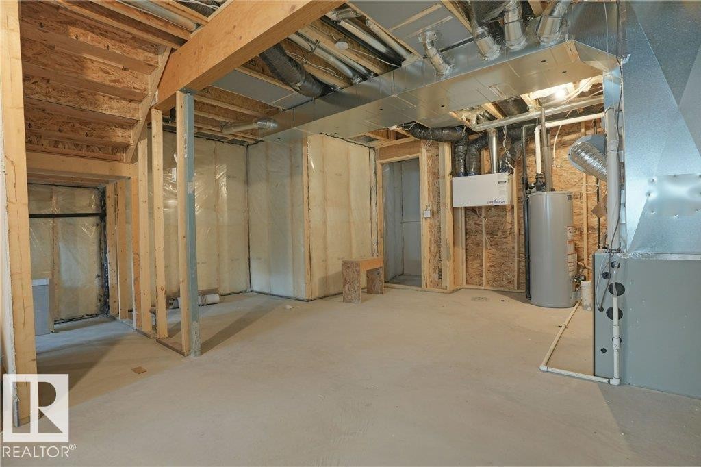 8447 Mayday Link, Edmonton, AB - Indoor Photo Showing Basement