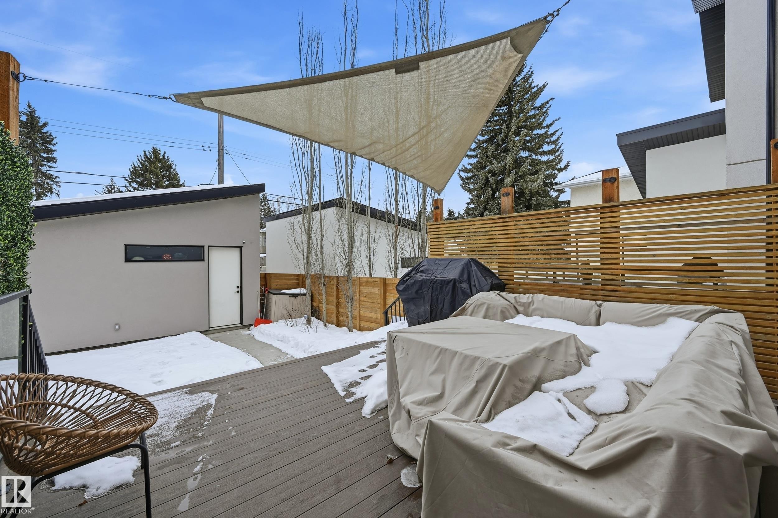44B Valleyview Crescent, Edmonton, AB - Outdoor With Deck Patio Veranda With Exterior