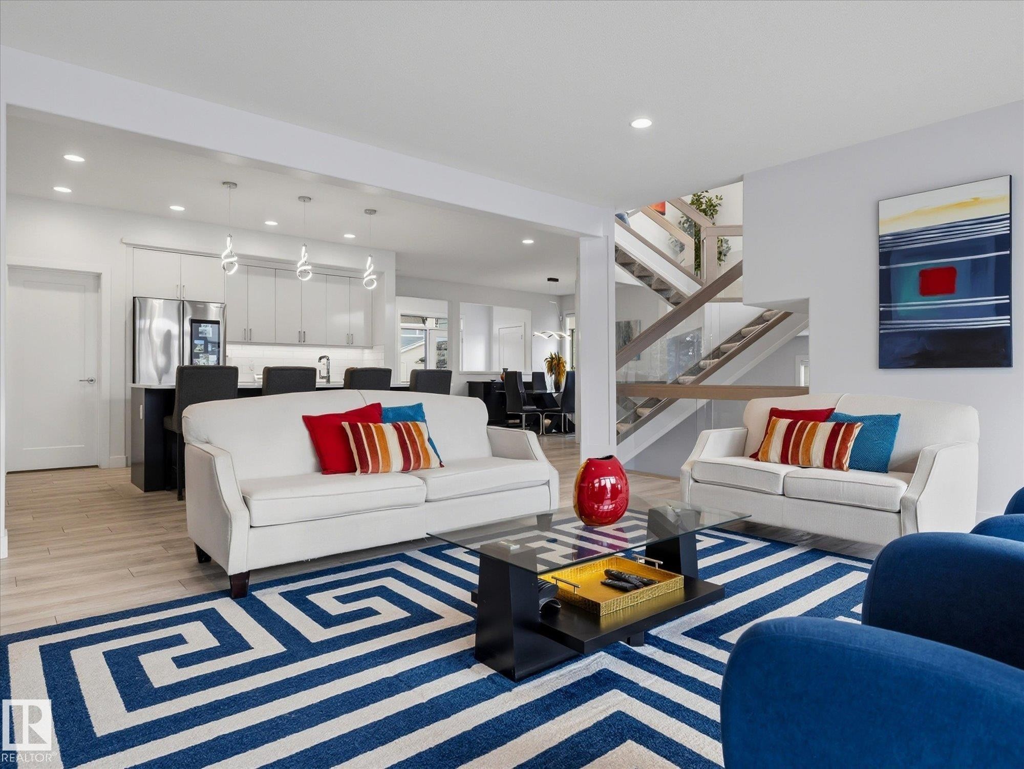 1562 Howes Place, Edmonton, AB - Indoor Photo Showing Living Room