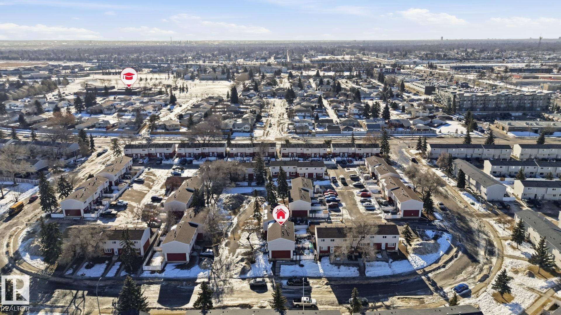 160 Habitat Crescent, Edmonton, AB - Outdoor With View