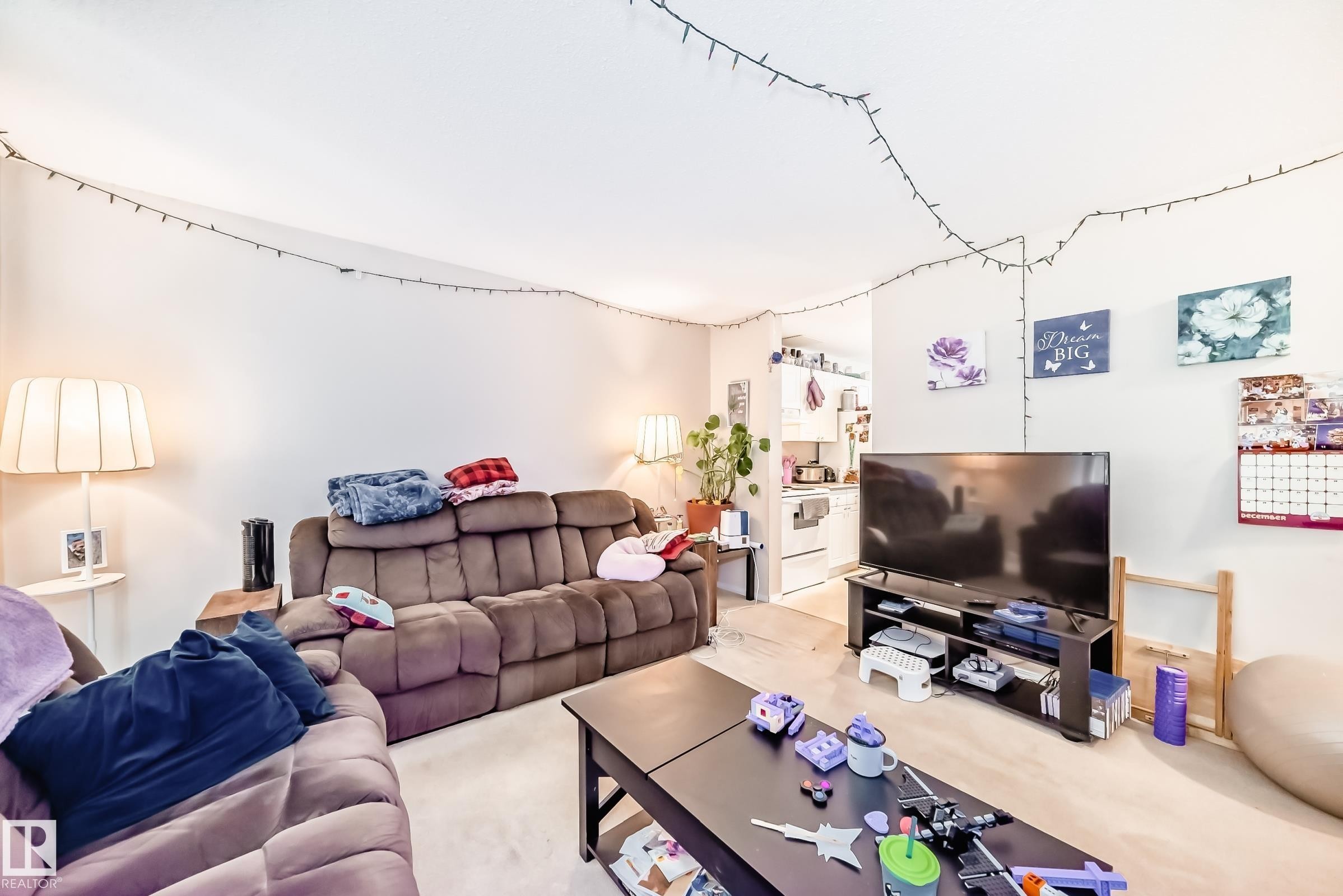 208 11421 34 Street, Edmonton, AB - Indoor Photo Showing Living Room