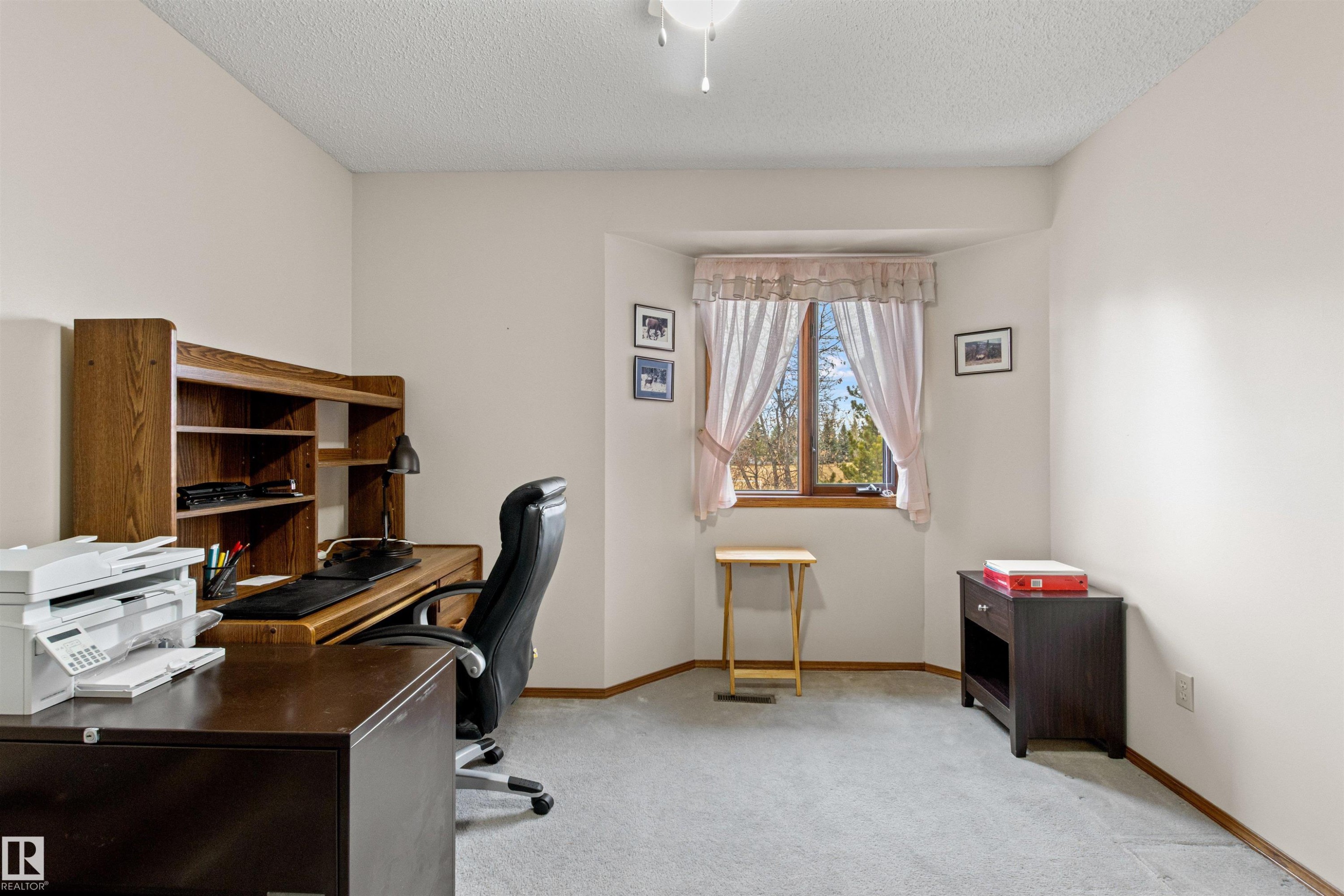 Currently used as a Den - 4024 28 Avenue, Edmonton, AB - Indoor Photo Showing Office