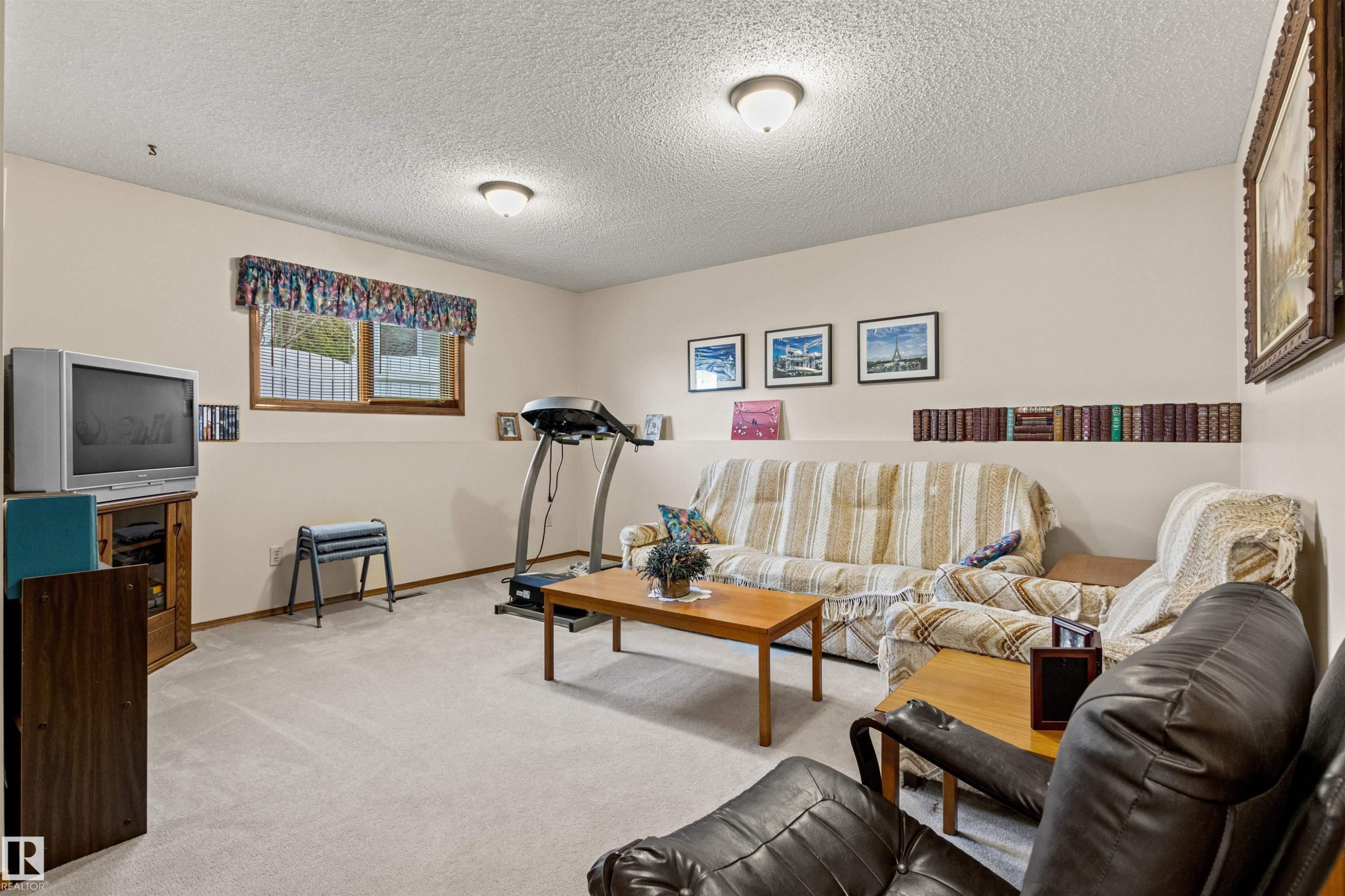 4024 28 Avenue, Edmonton, AB - Indoor Photo Showing Gym Room