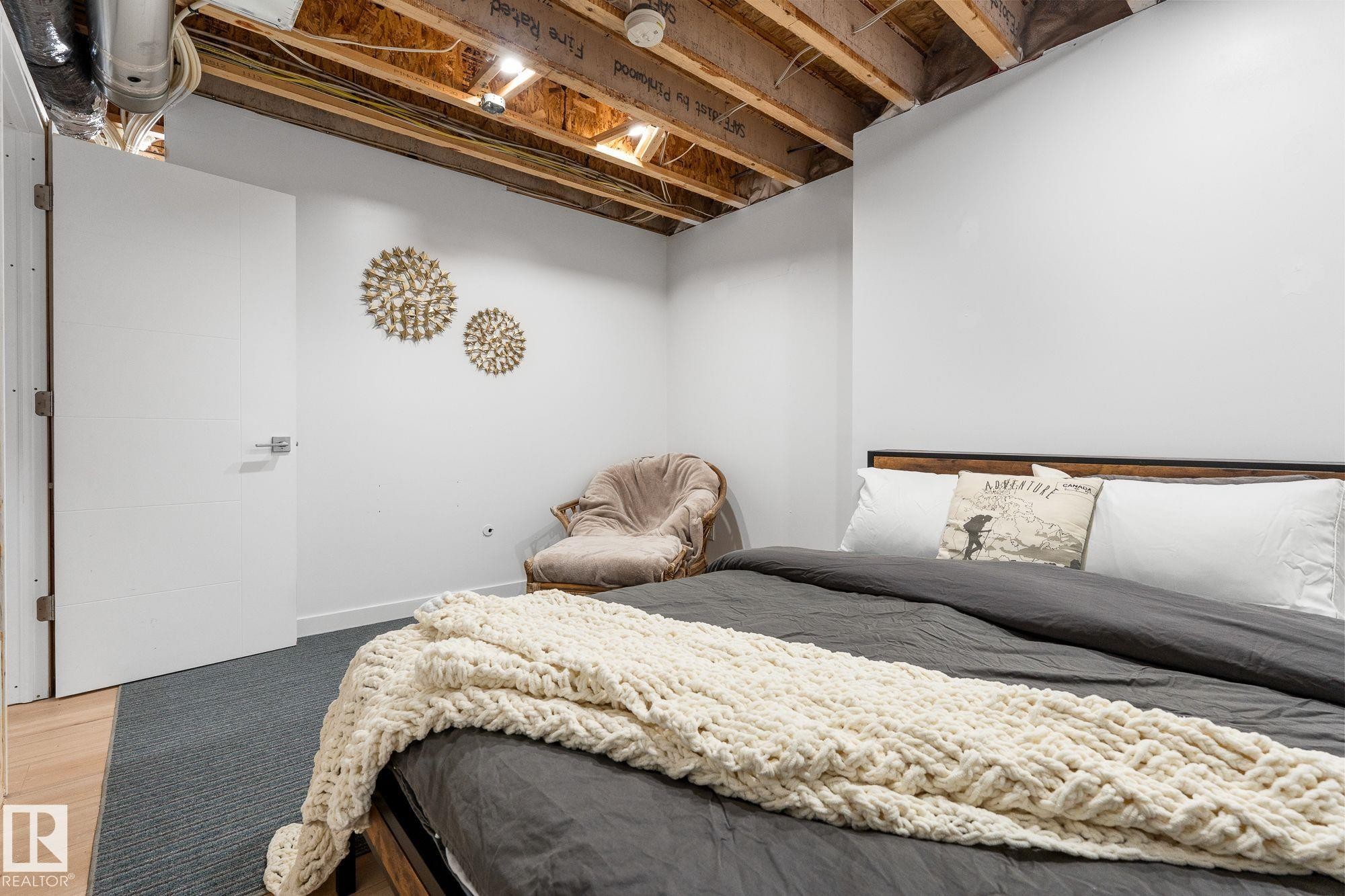 Basement Bedroom - 89 Hewitt Circle, Spruce Grove, AB - Indoor Photo Showing Basement