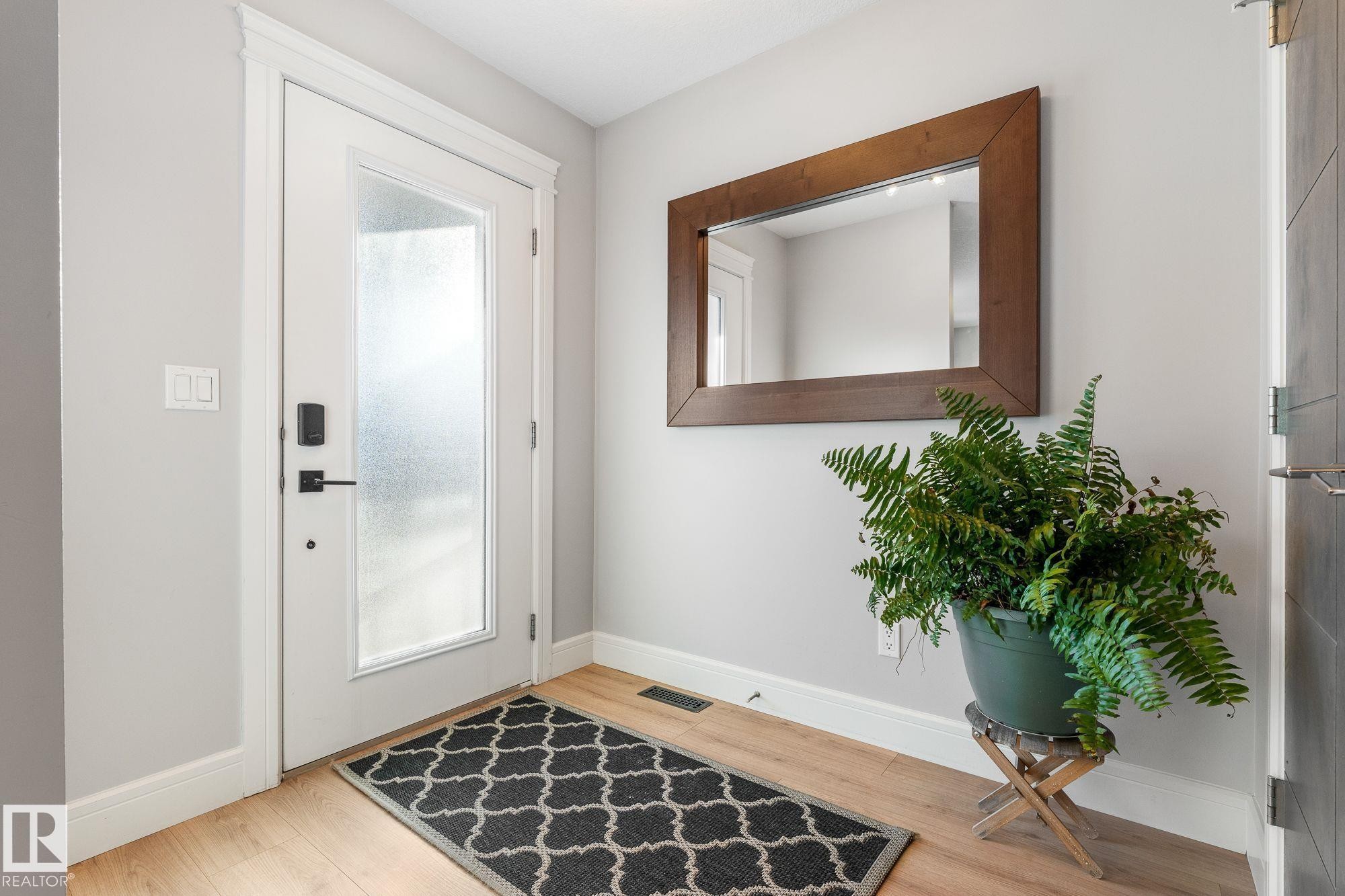 Entryway with front closet - 89 Hewitt Circle, Spruce Grove, AB - Indoor Photo Showing Other Room