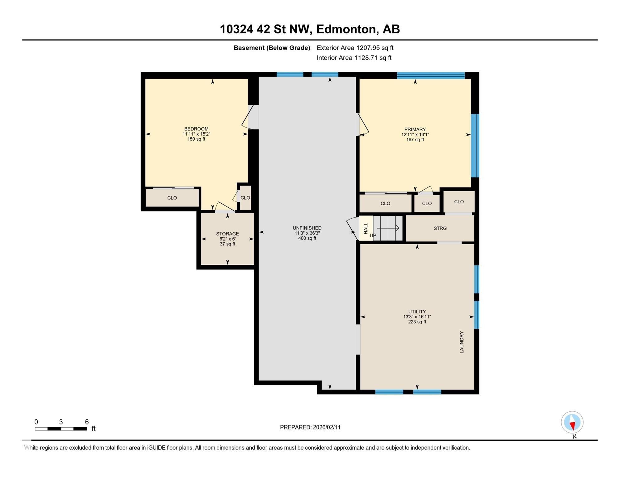 View of property floor plan - 10324 42 Street, Edmonton, AB - Other