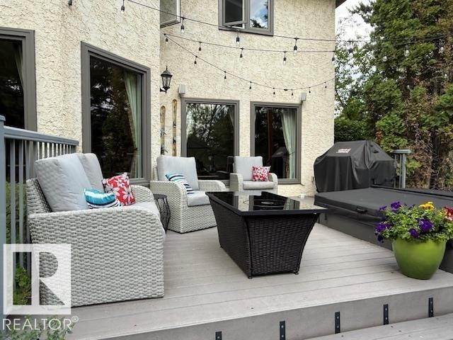 220 Ronning Close, Edmonton, AB - Outdoor With Deck Patio Veranda With Exterior