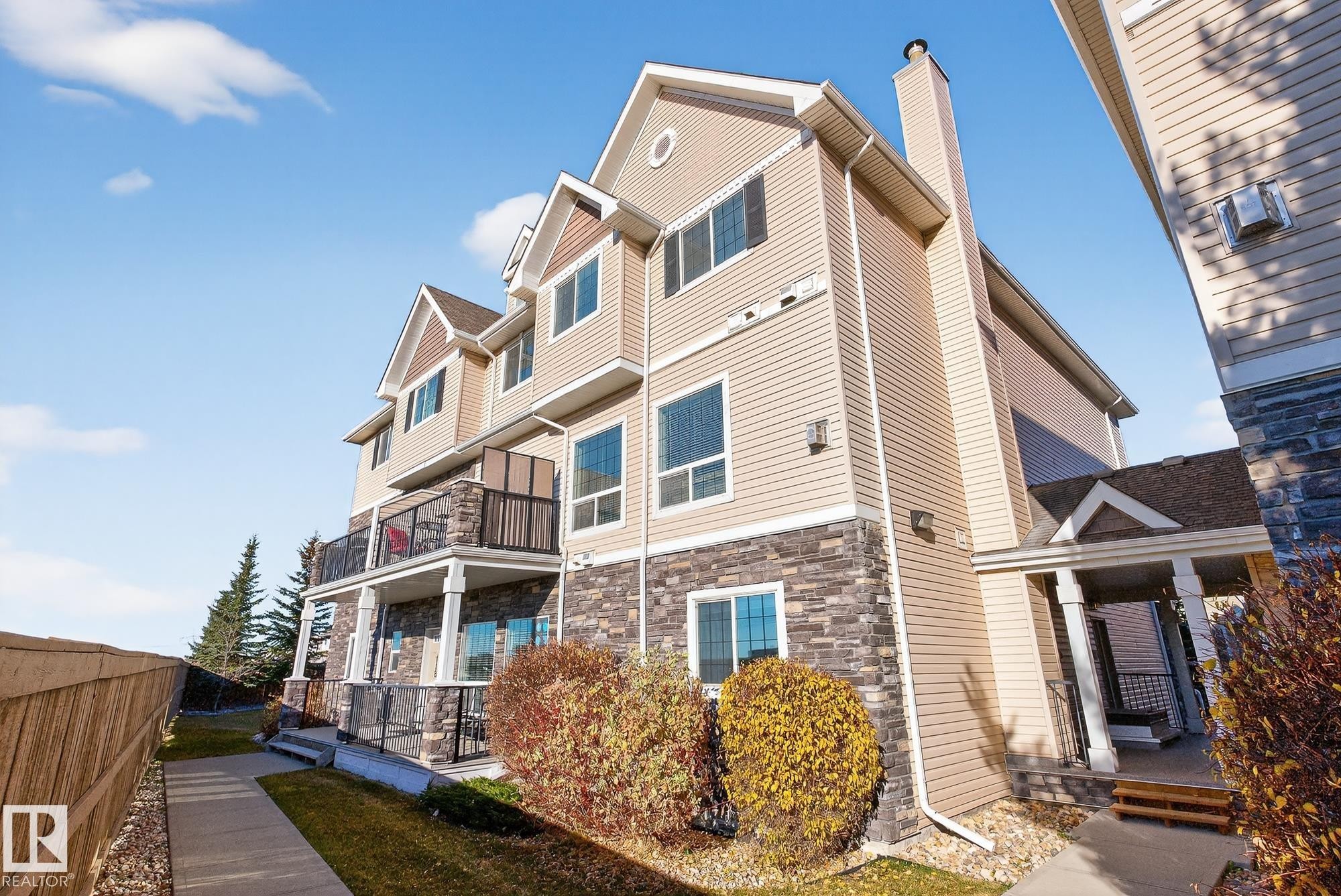 117 7293 South Terwillegar Drive, Edmonton, AB - Outdoor With Balcony