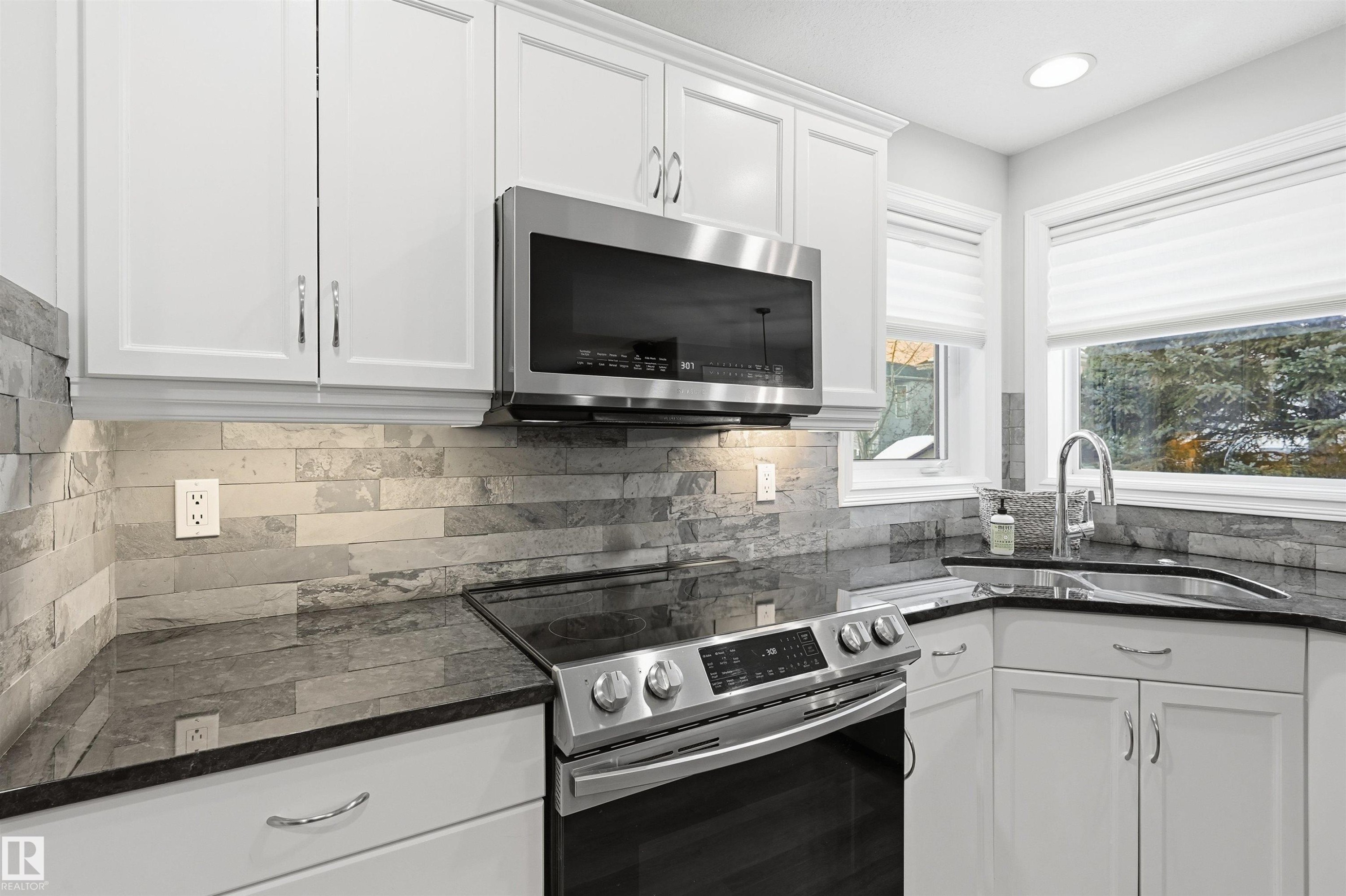 231 Lindsay Crescent, Edmonton, AB - Indoor Photo Showing Kitchen With Double Sink