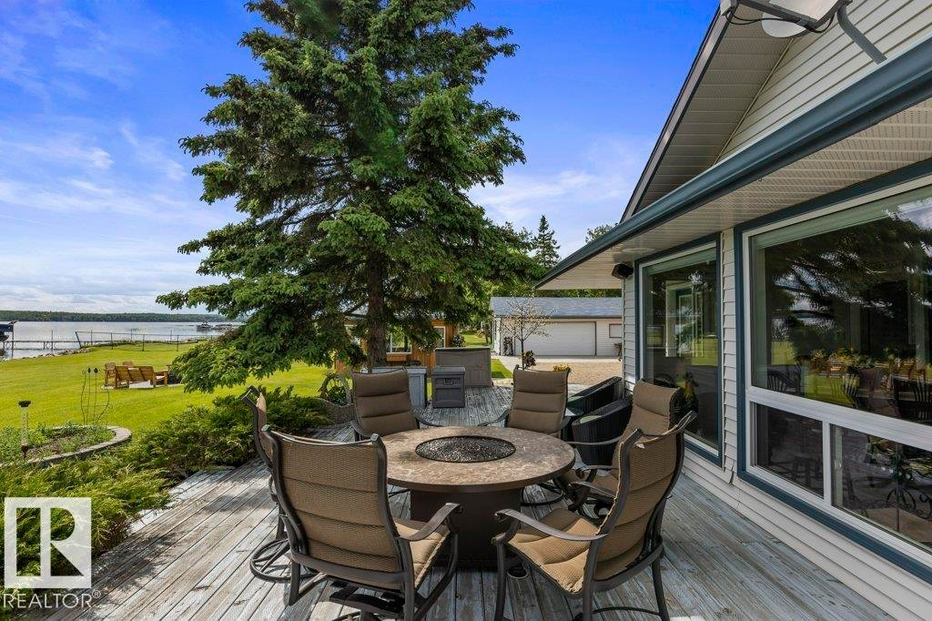 3013A Twp Rd 574, Rural Barrhead County, AB - Outdoor With Deck Patio Veranda With Exterior