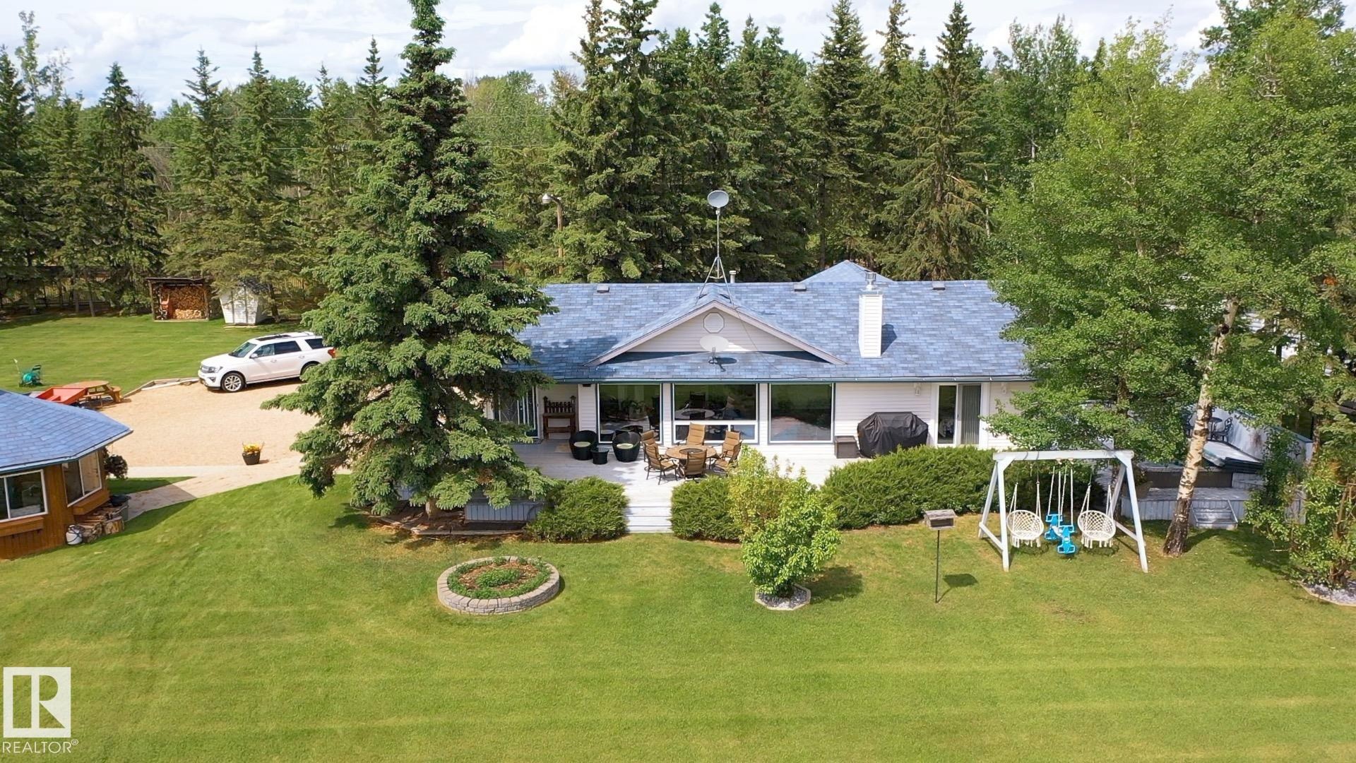3013A Twp Rd 574, Rural Barrhead County, AB - Outdoor With Deck Patio Veranda
