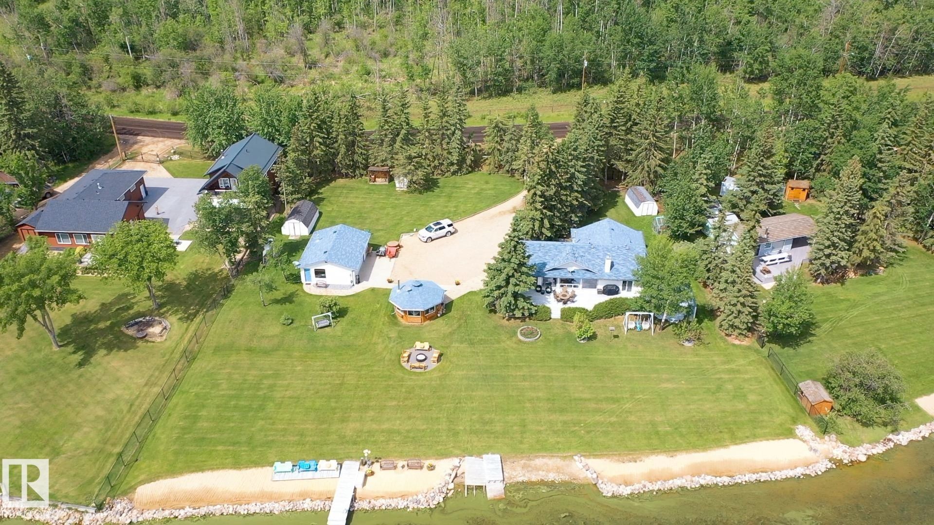 3013A Twp Rd 574, Rural Barrhead County, AB - Outdoor With Body Of Water With View