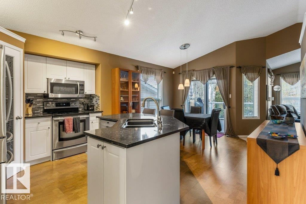 1916 Kramer Way, Edmonton, AB - Indoor Photo Showing Kitchen With Double Sink