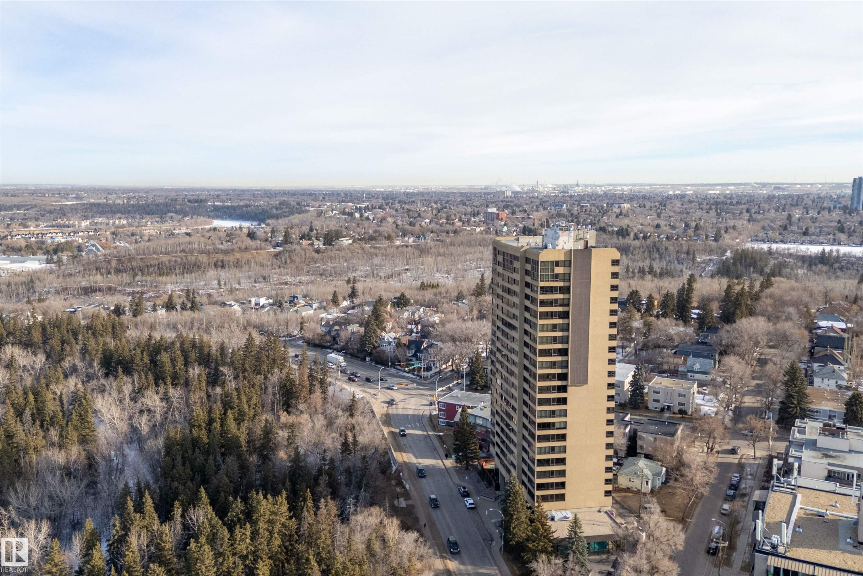 203 9929 Saskatchewan Drive, Edmonton, AB - Outdoor With View