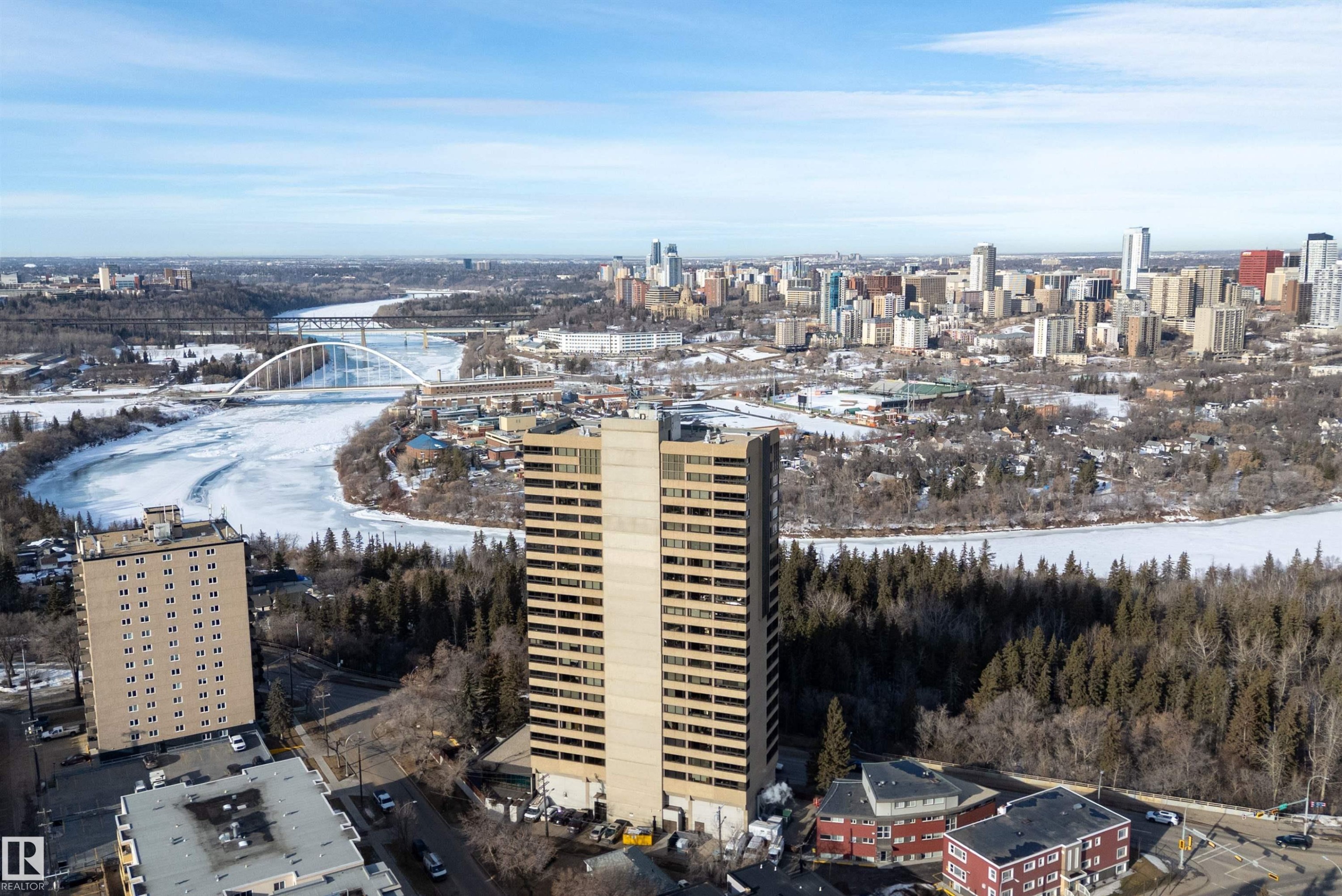 203 9929 Saskatchewan Drive, Edmonton, AB - Outdoor With View