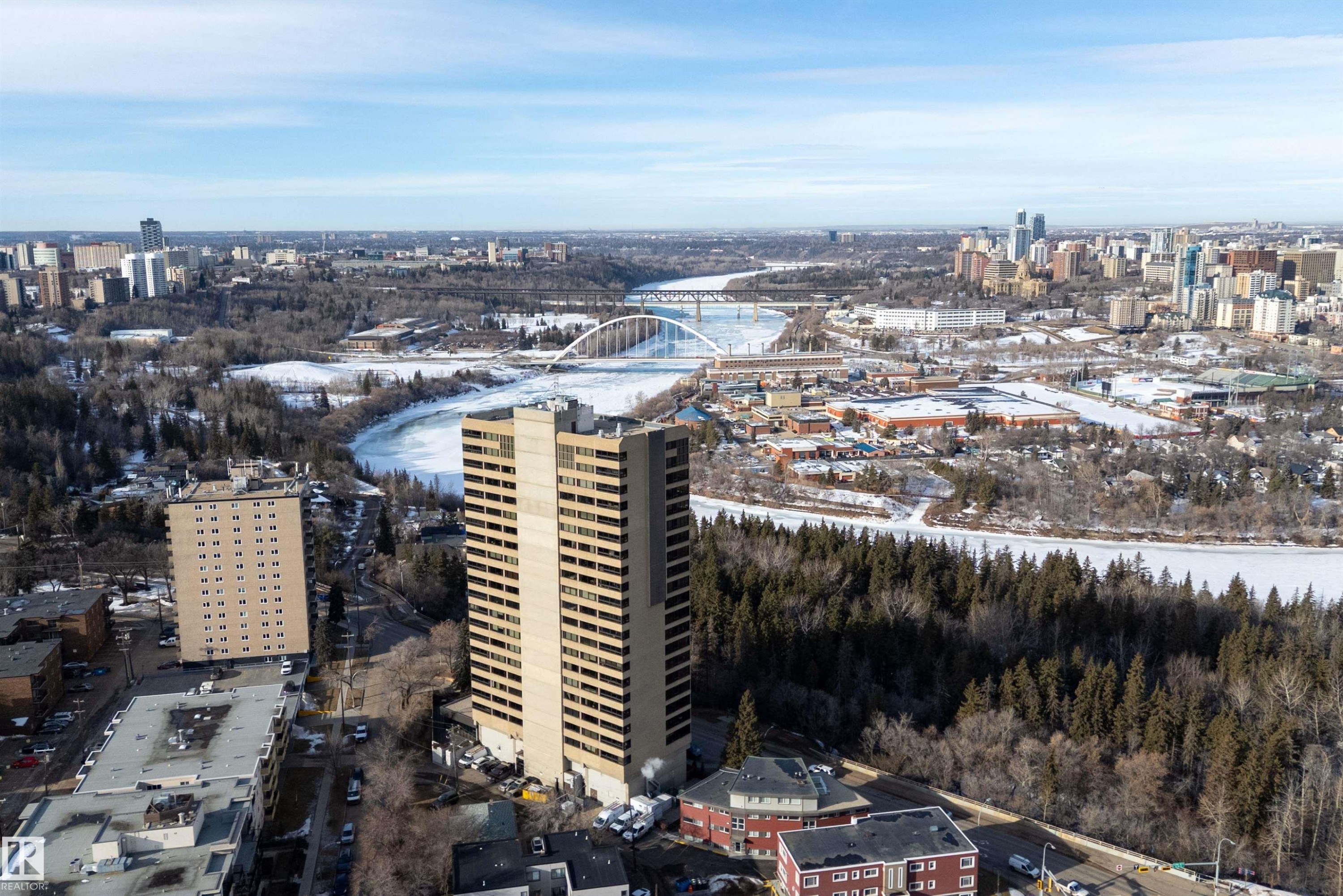 203 9929 Saskatchewan Drive, Edmonton, AB - Outdoor With View
