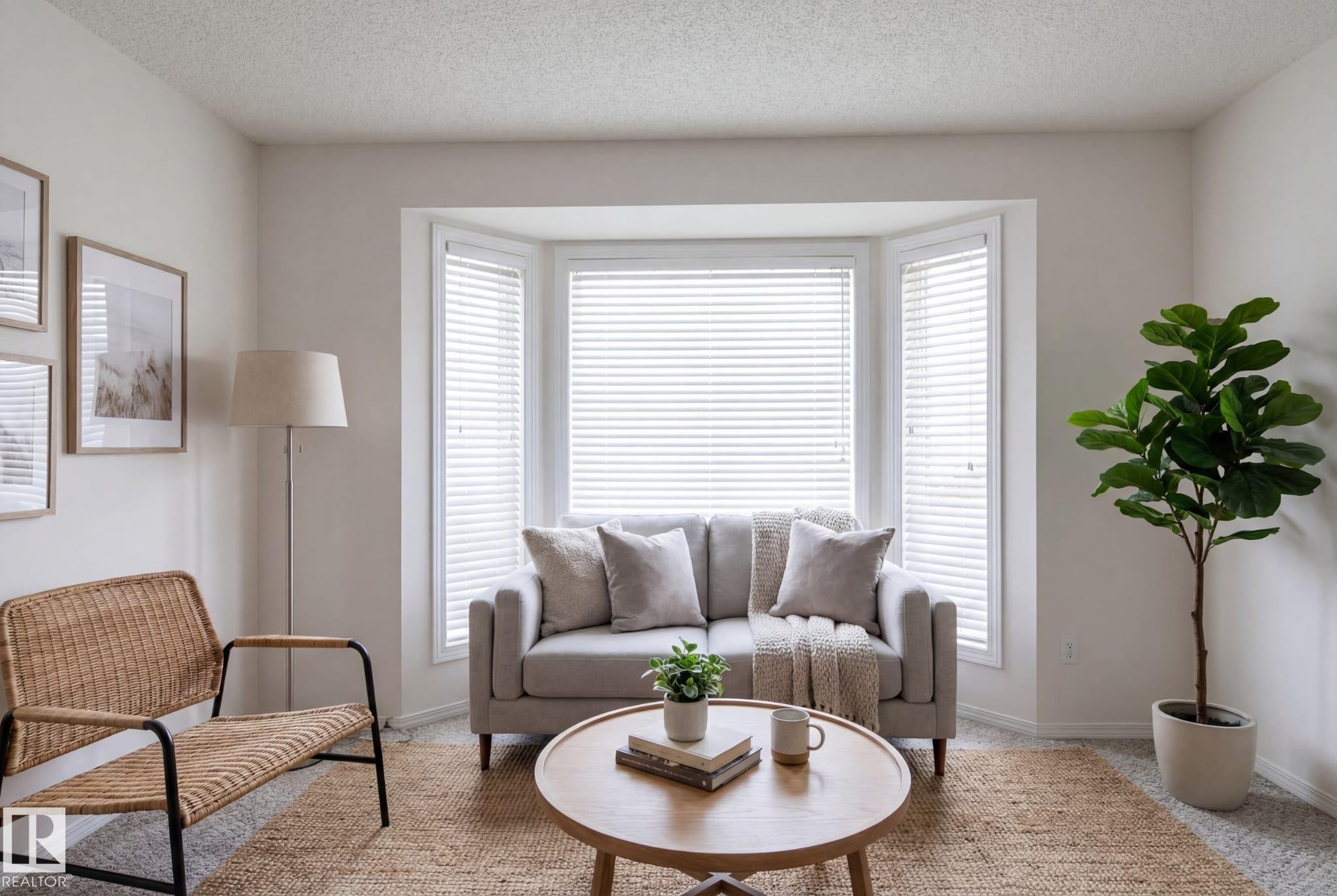 41 14428 Miller Boulevard, Edmonton, AB - Indoor Photo Showing Living Room