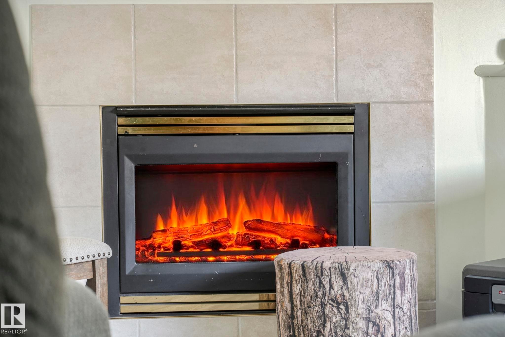 24 2419 133 Avenue, Edmonton, AB - Indoor With Fireplace