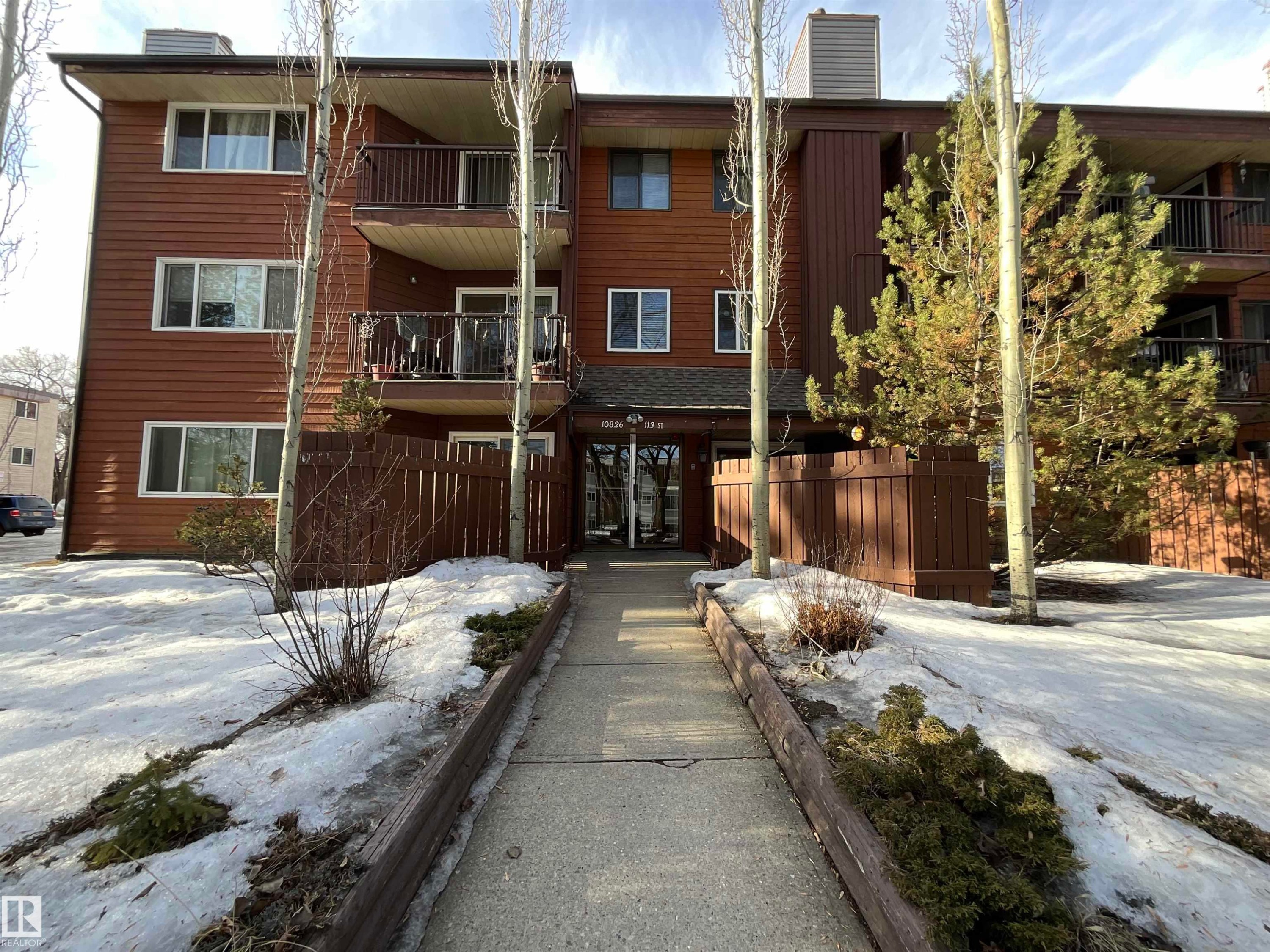 306 10826 113 Street, Edmonton, AB - Outdoor With Balcony With Facade