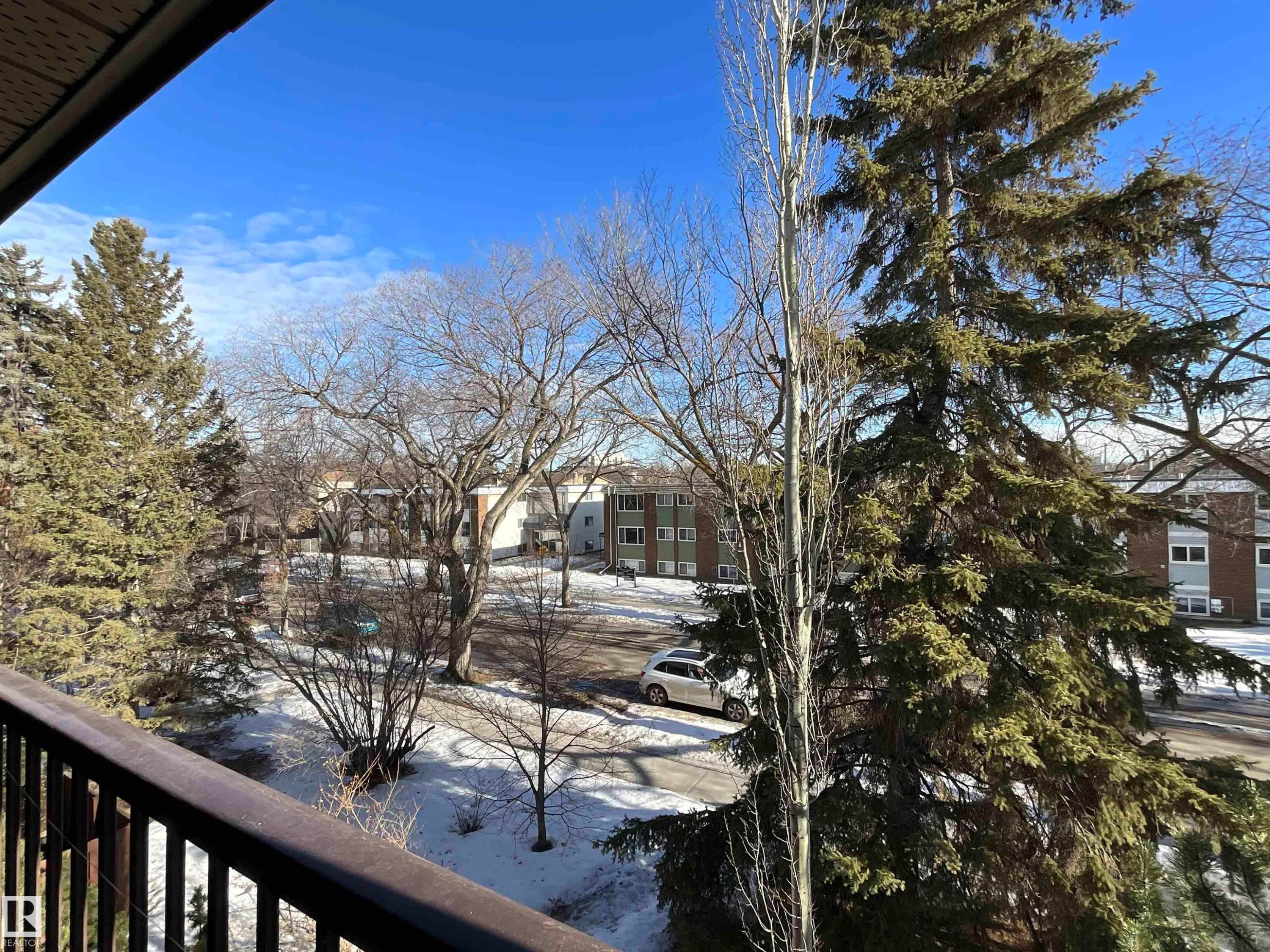 306 10826 113 Street, Edmonton, AB - Outdoor With Balcony With View