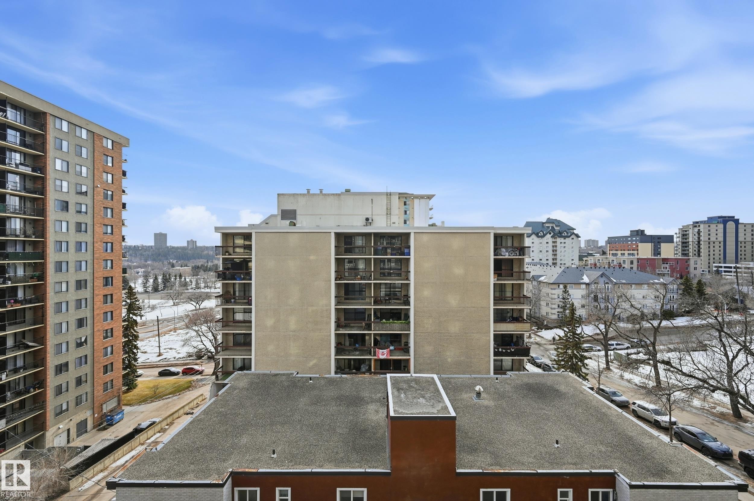 304 9819 104 Street, Edmonton, AB - Outdoor With Balcony
