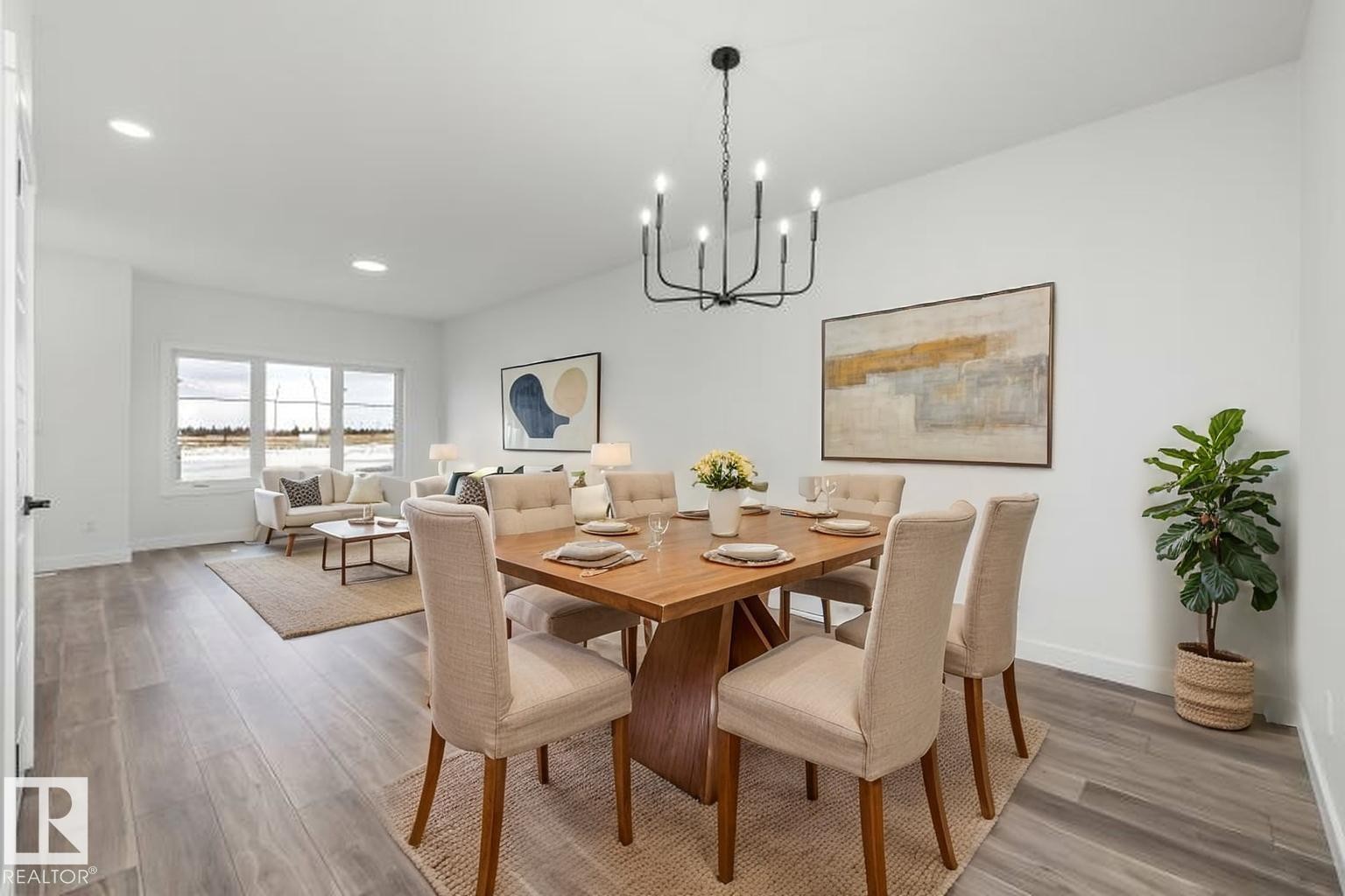 436 176 Avenue, Edmonton, AB - Indoor Photo Showing Dining Room