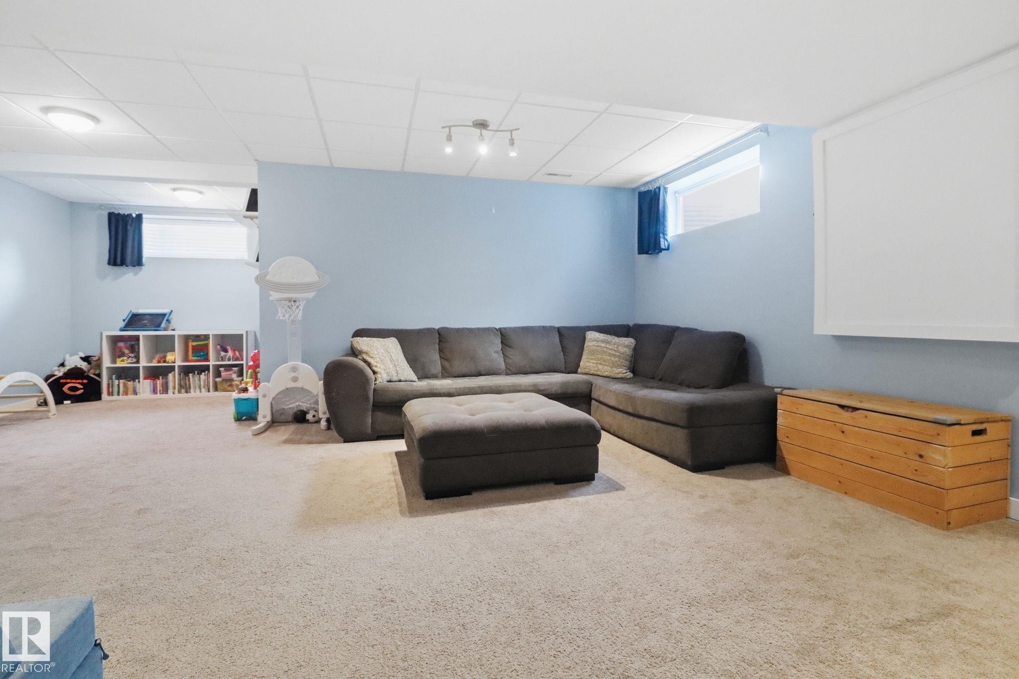 9037 Scott Crescent, Edmonton, AB - Indoor Photo Showing Basement