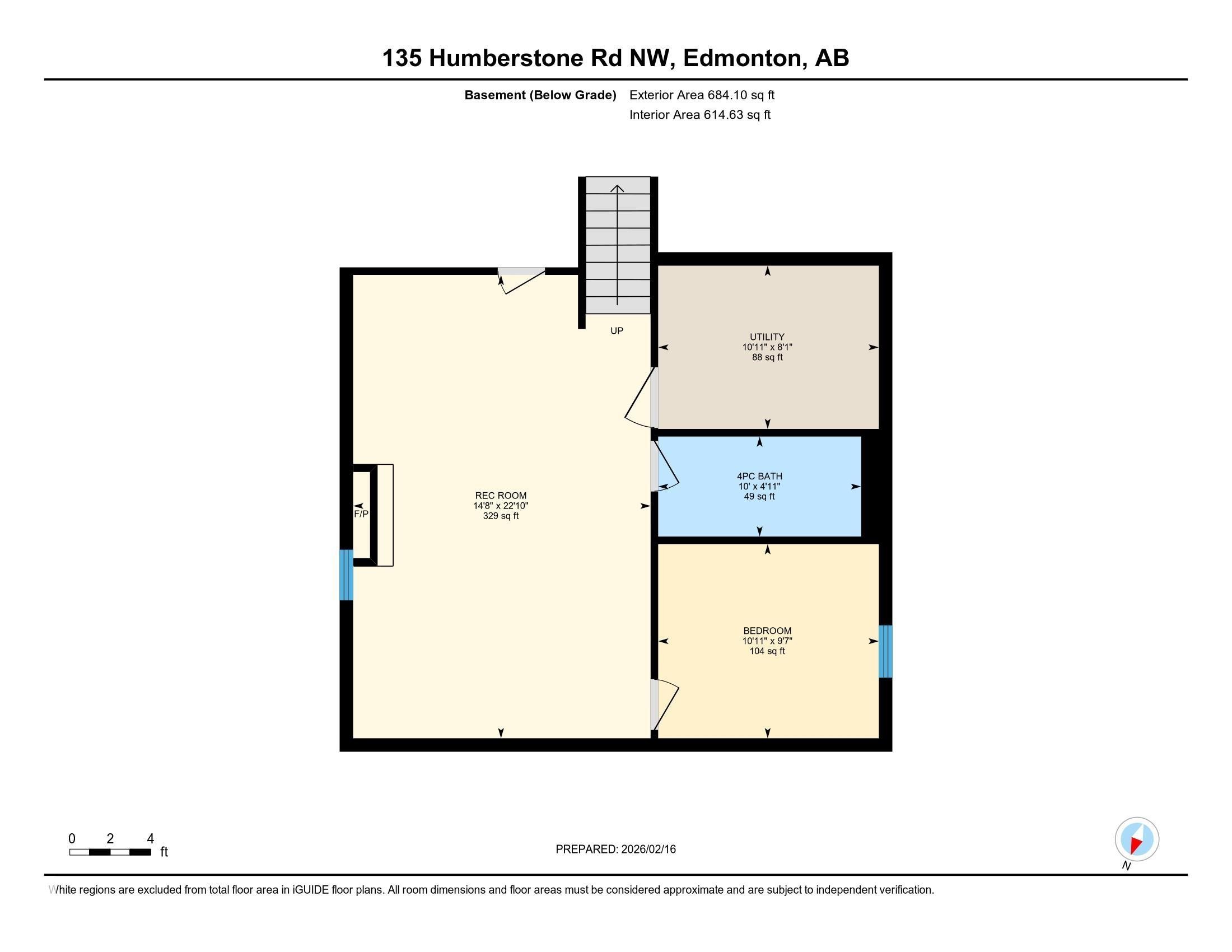 View of floor plan / room layout - 135 Humberstone Road, Edmonton, AB - Other