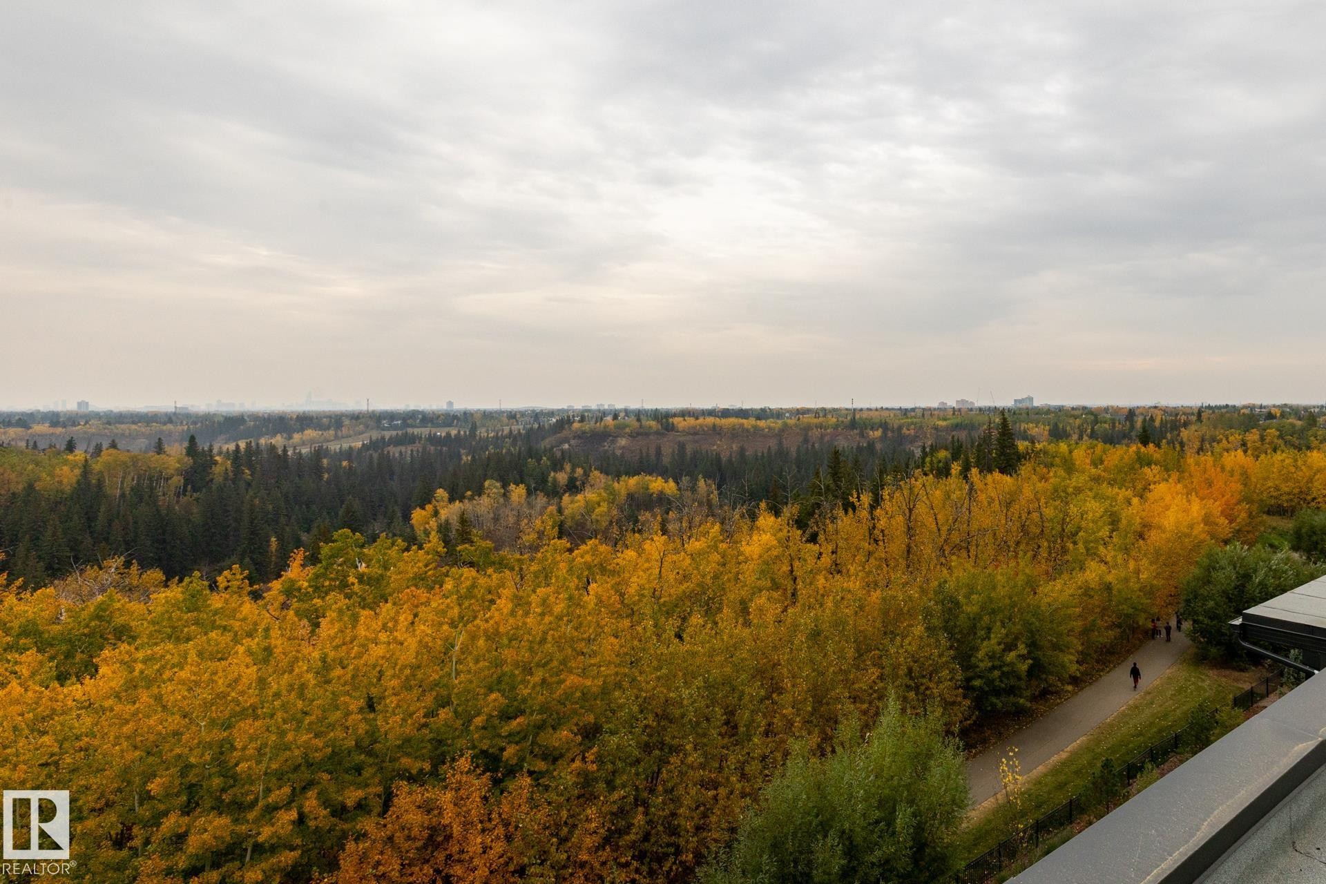 View of wooded area - 112 7471 May Common, Edmonton, AB - Outdoor With View
