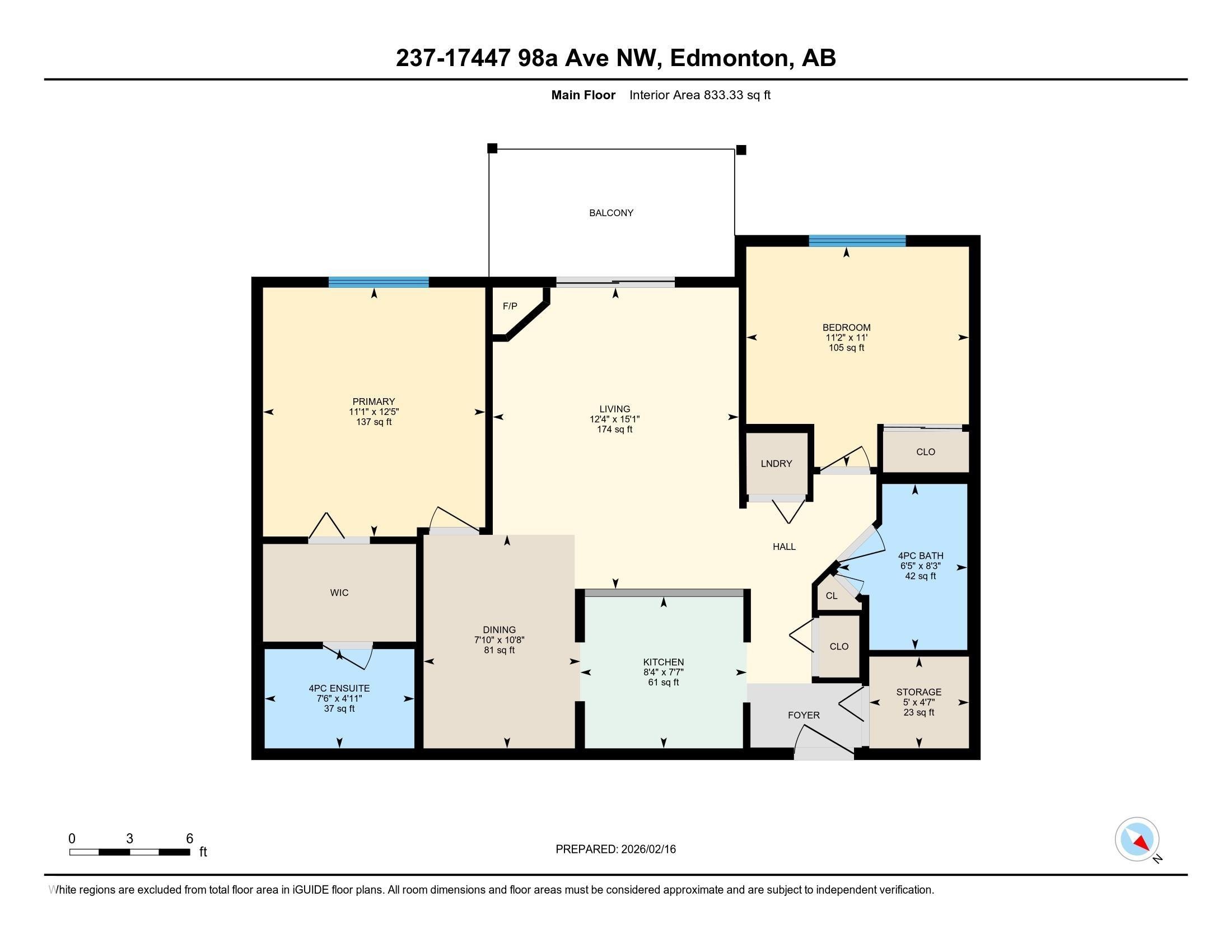 Floor plan - 237 17447 98A Avenue, Edmonton, AB - Other